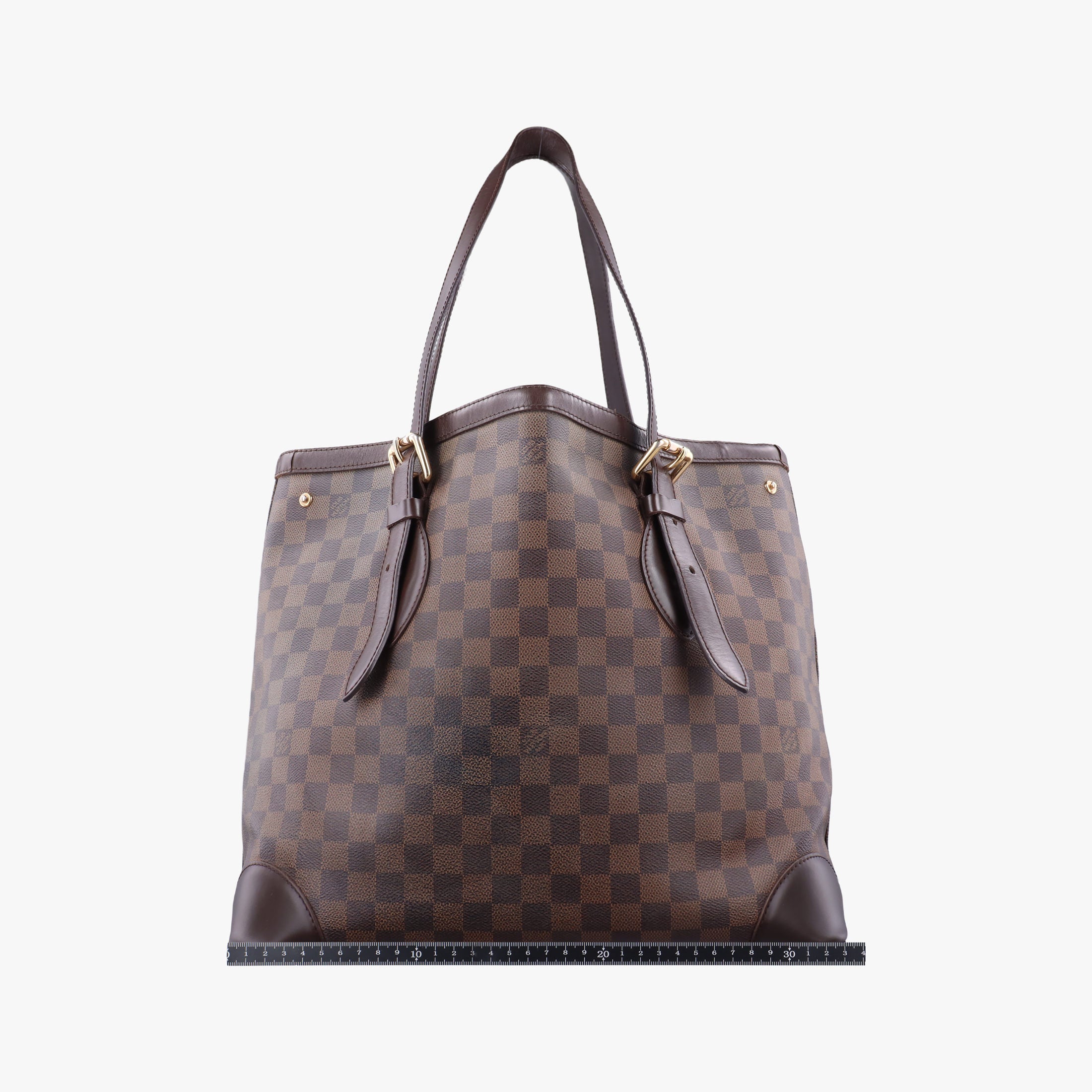 Vintage Louis Vuitton HAMPSTEAD MM EBENE Damier Canvas N51203 shoulderbag | stylenewstar