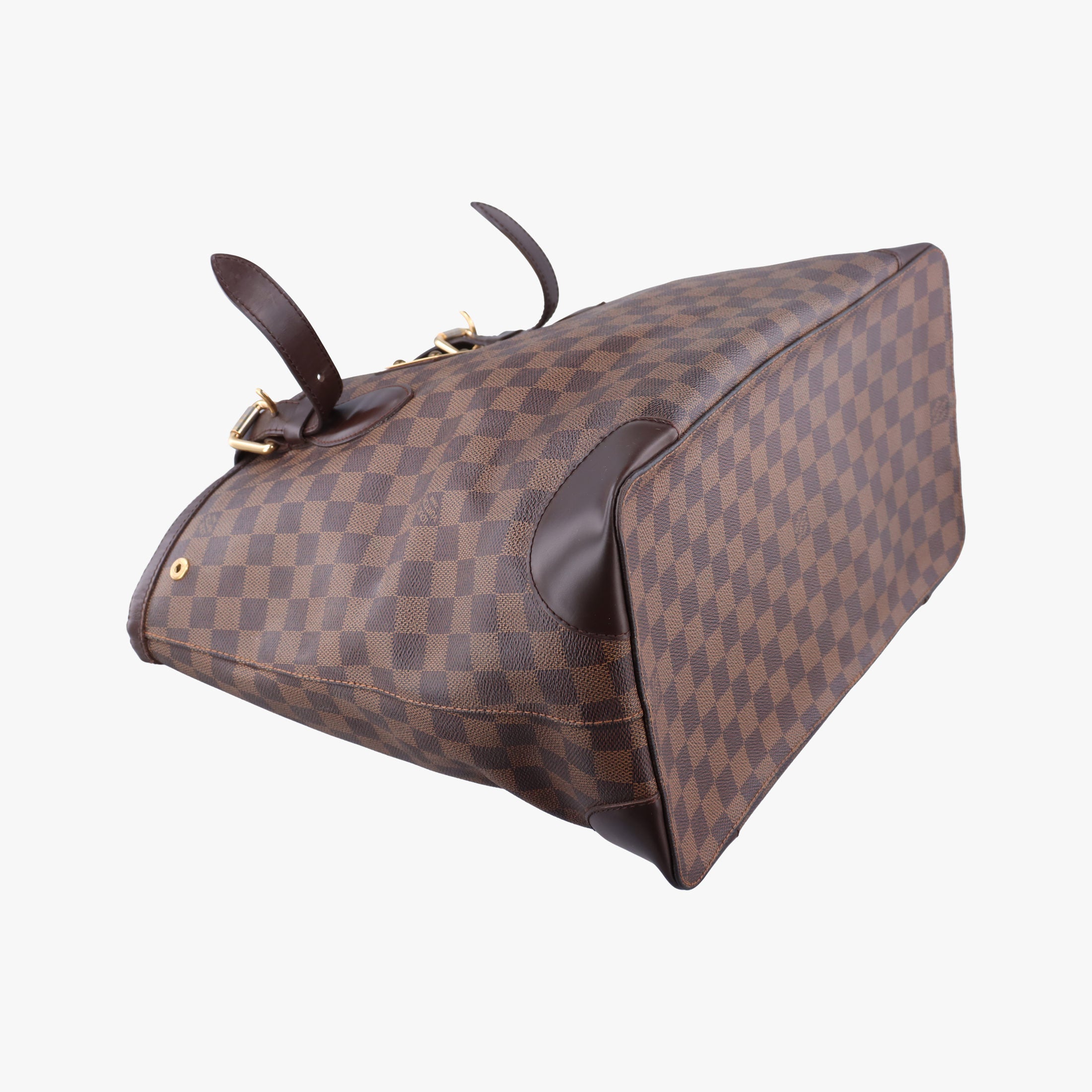 Vintage Louis Vuitton HAMPSTEAD MM EBENE Damier Canvas N51203 shoulderbag | stylenewstar