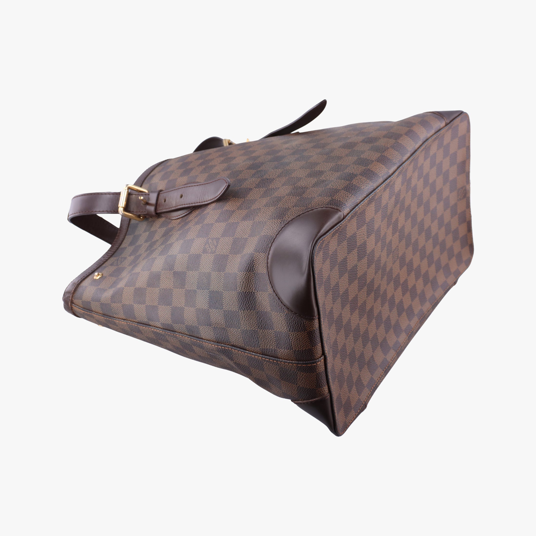Vintage Louis Vuitton HAMPSTEAD MM EBENE Damier Canvas N51203 shoulderbag | stylenewstar