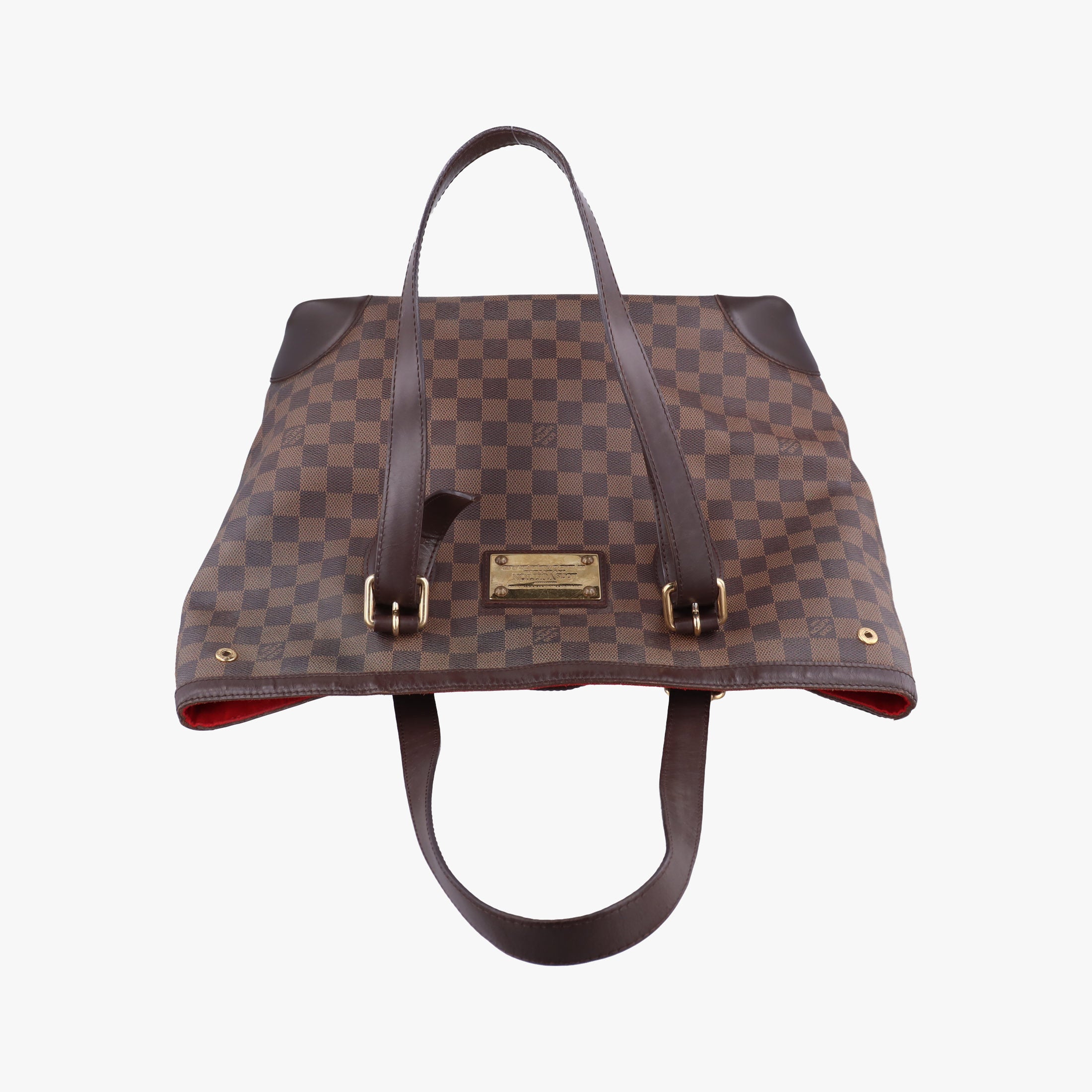 Vintage Louis Vuitton HAMPSTEAD MM EBENE Damier Canvas N51203 shoulderbag | stylenewstar