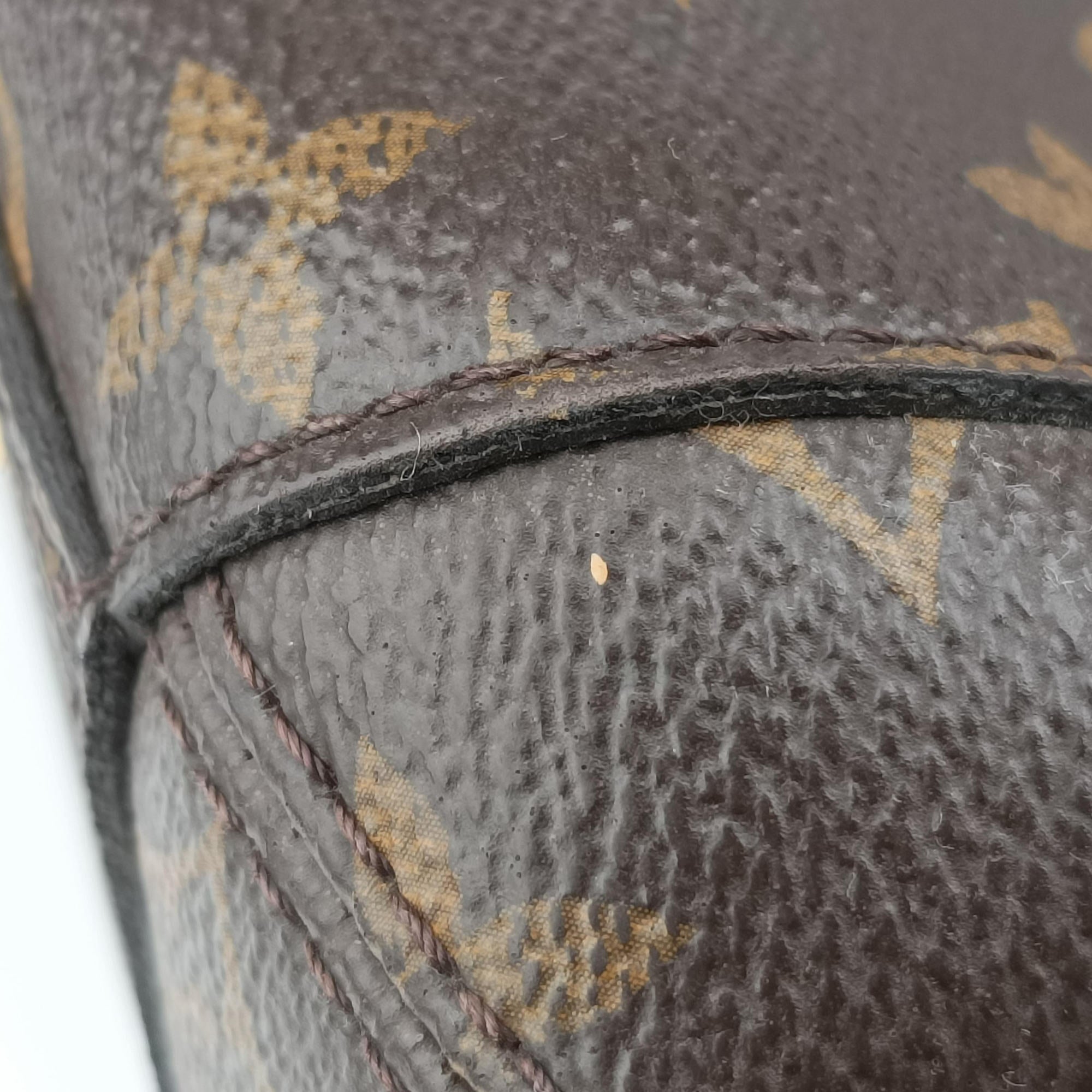 Pre-owned Louis Vuitton MONTAIGNE MM Brown Monogram Canvas M41056 shoulderbag | stylenewstar