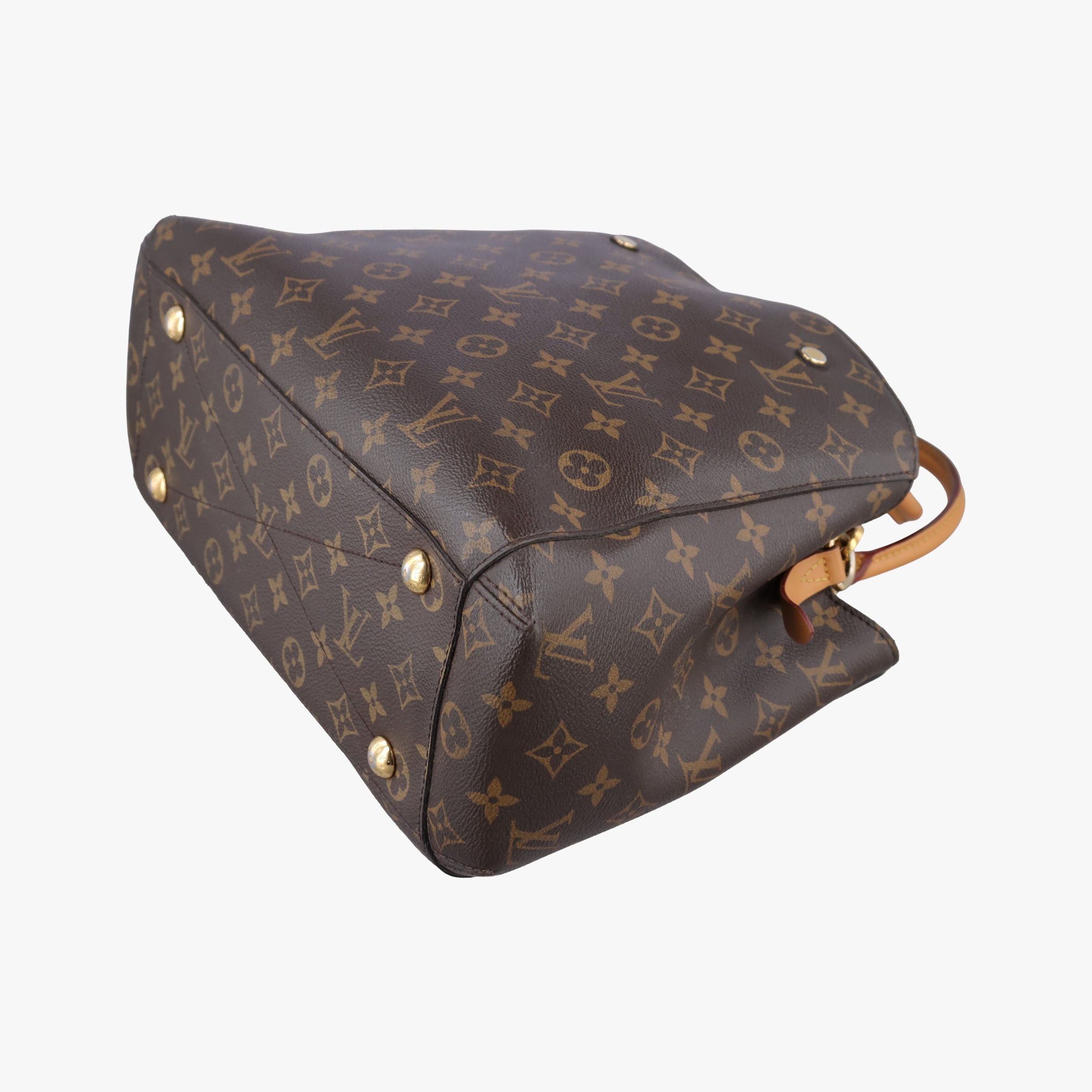 Pre-owned Louis Vuitton MONTAIGNE MM Brown Monogram Canvas M41056 shoulderbag | stylenewstar
