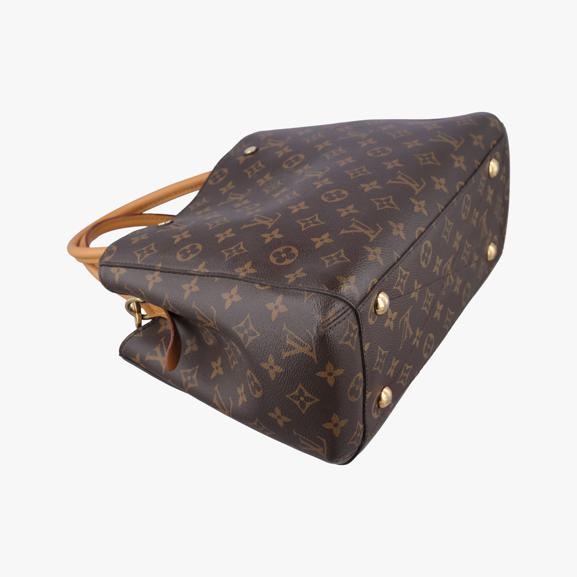Pre-owned Louis Vuitton MONTAIGNE MM Brown Monogram Canvas M41056 shoulderbag | stylenewstar