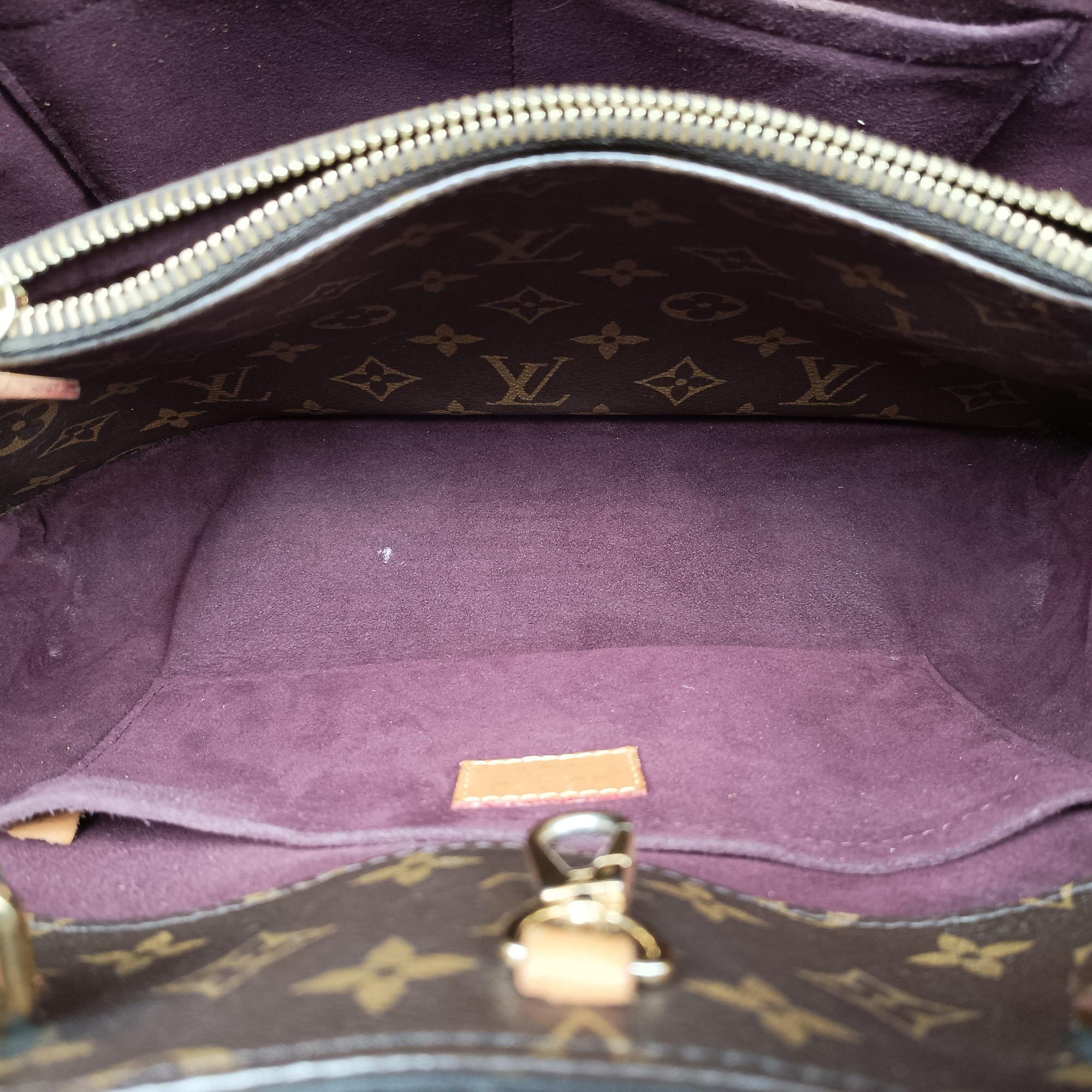 Pre-owned Louis Vuitton MONTAIGNE MM Brown Monogram Canvas M41056 shoulderbag | stylenewstar