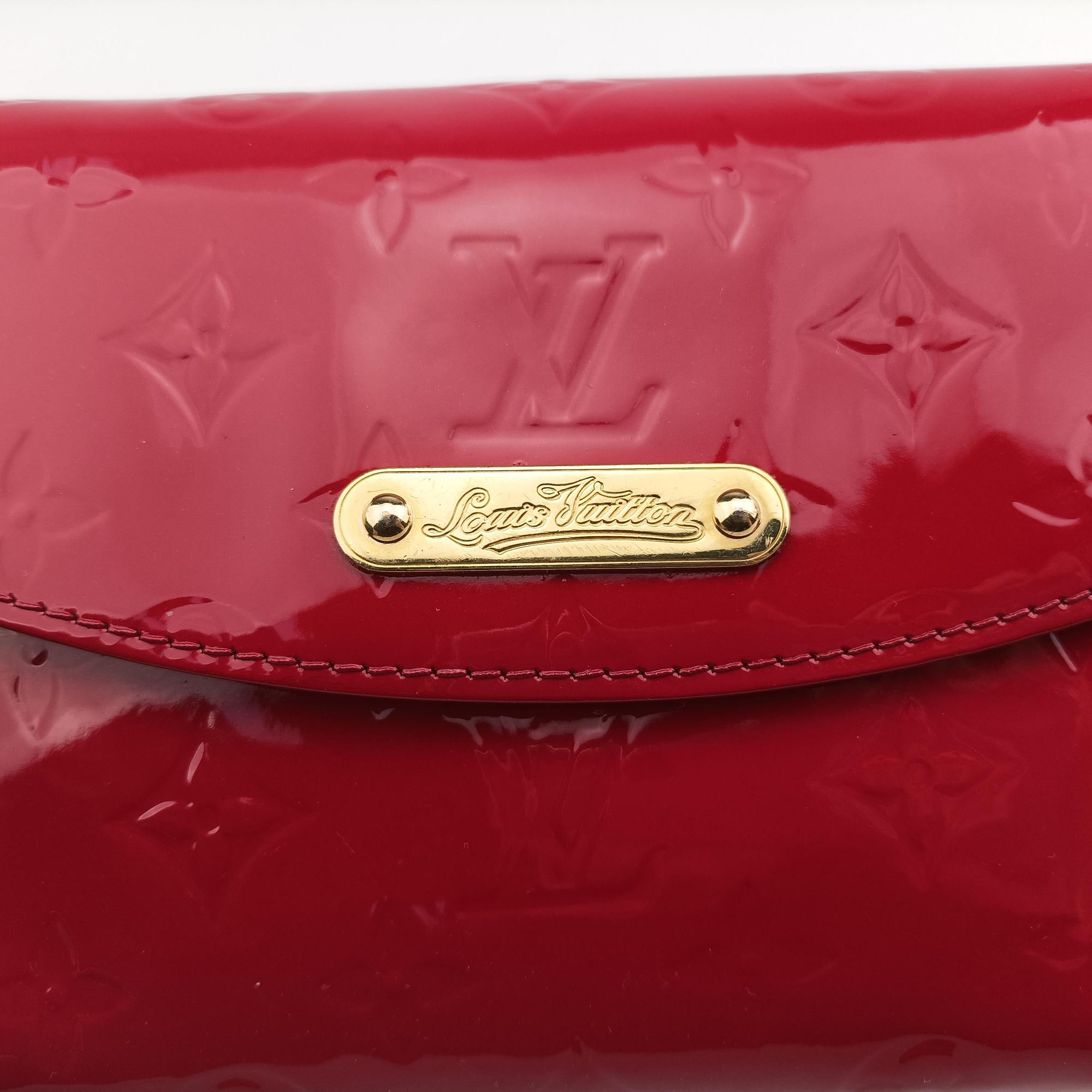 Pre-owned Louis Vuitton Belle Air Pomme d'Amour Vernis M93614 shoulderbag | stylenewstar