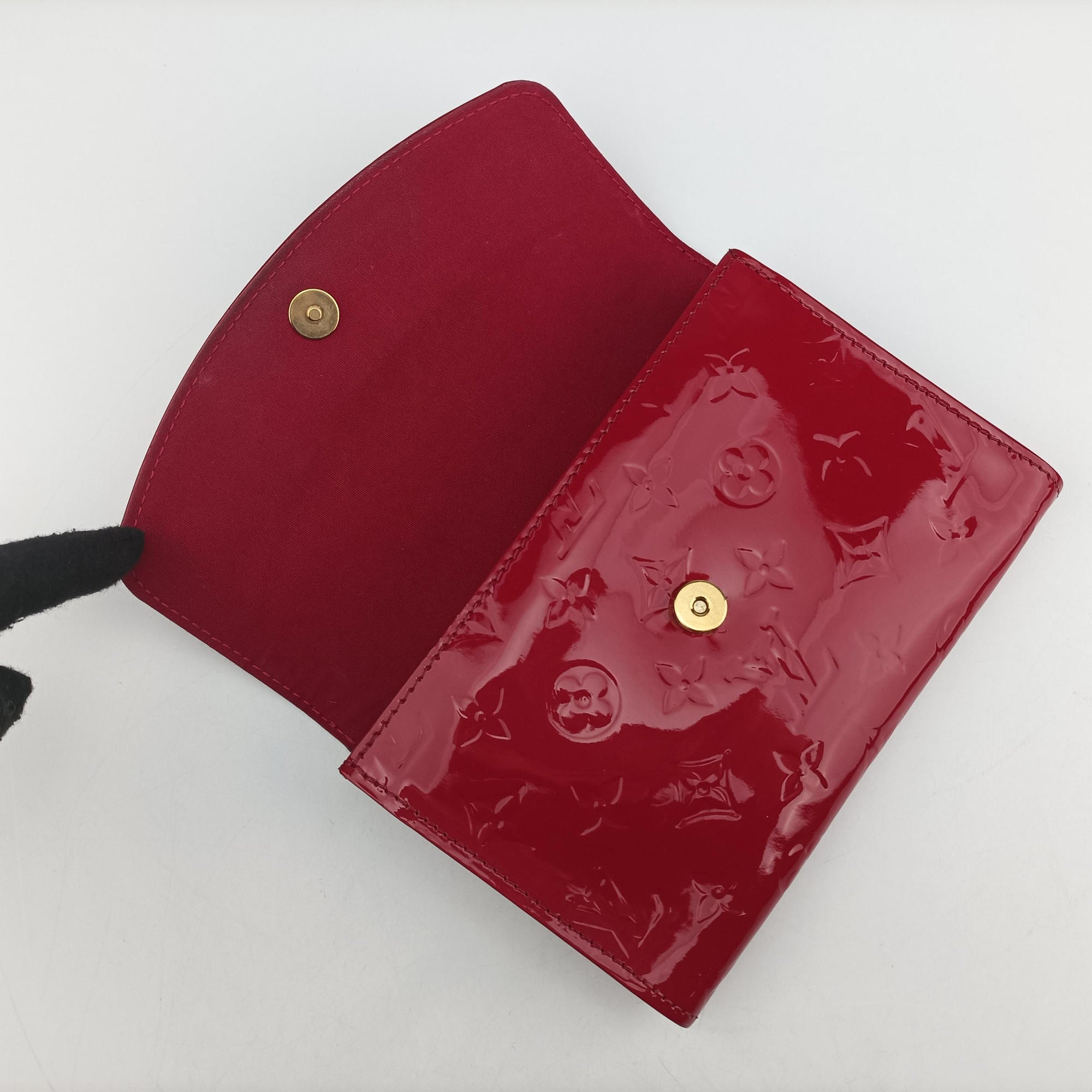 Pre-owned Louis Vuitton Belle Air Pomme d'Amour Vernis M93614 shoulderbag | stylenewstar