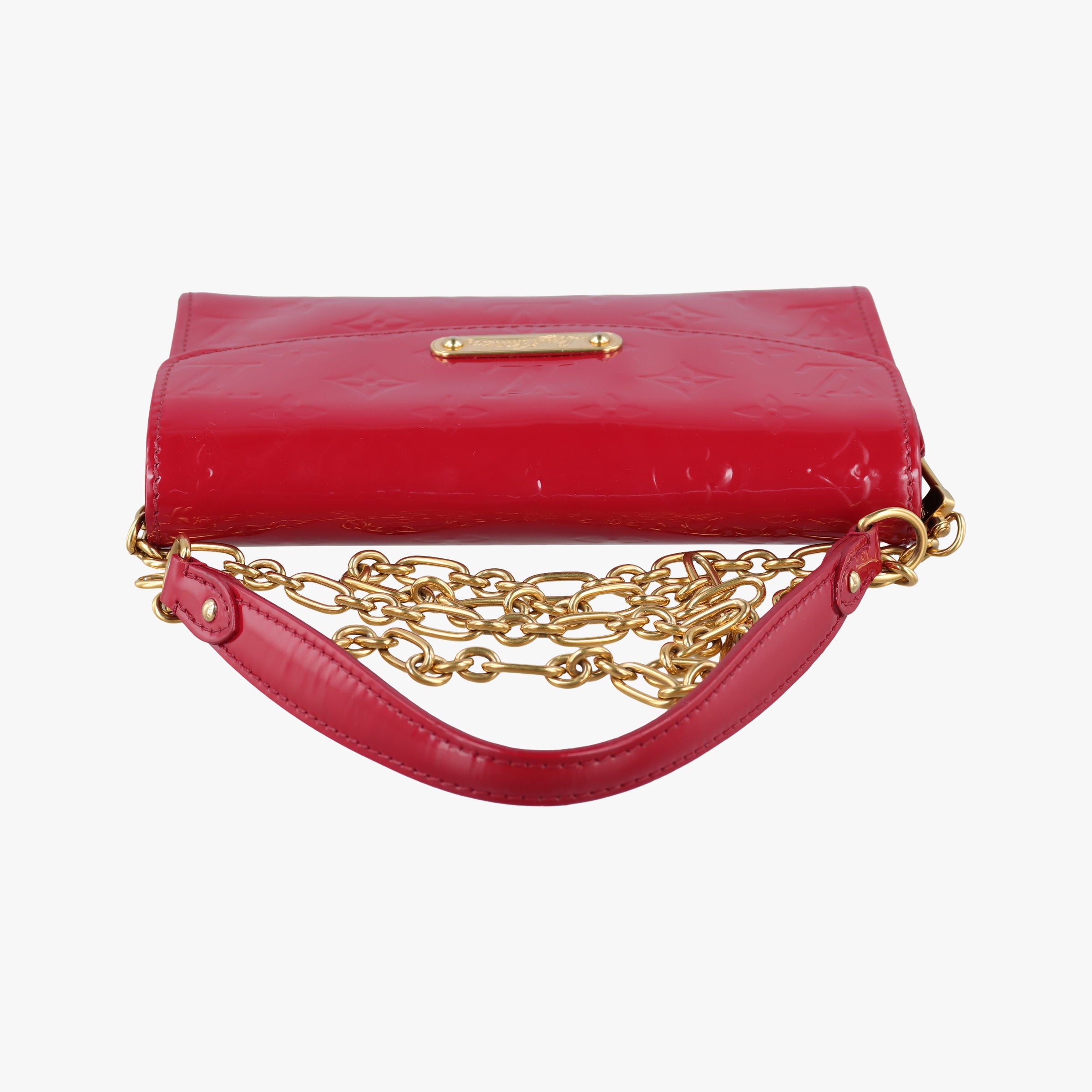 Pre-owned Louis Vuitton Belle Air Pomme d'Amour Vernis M93614 shoulderbag | stylenewstar