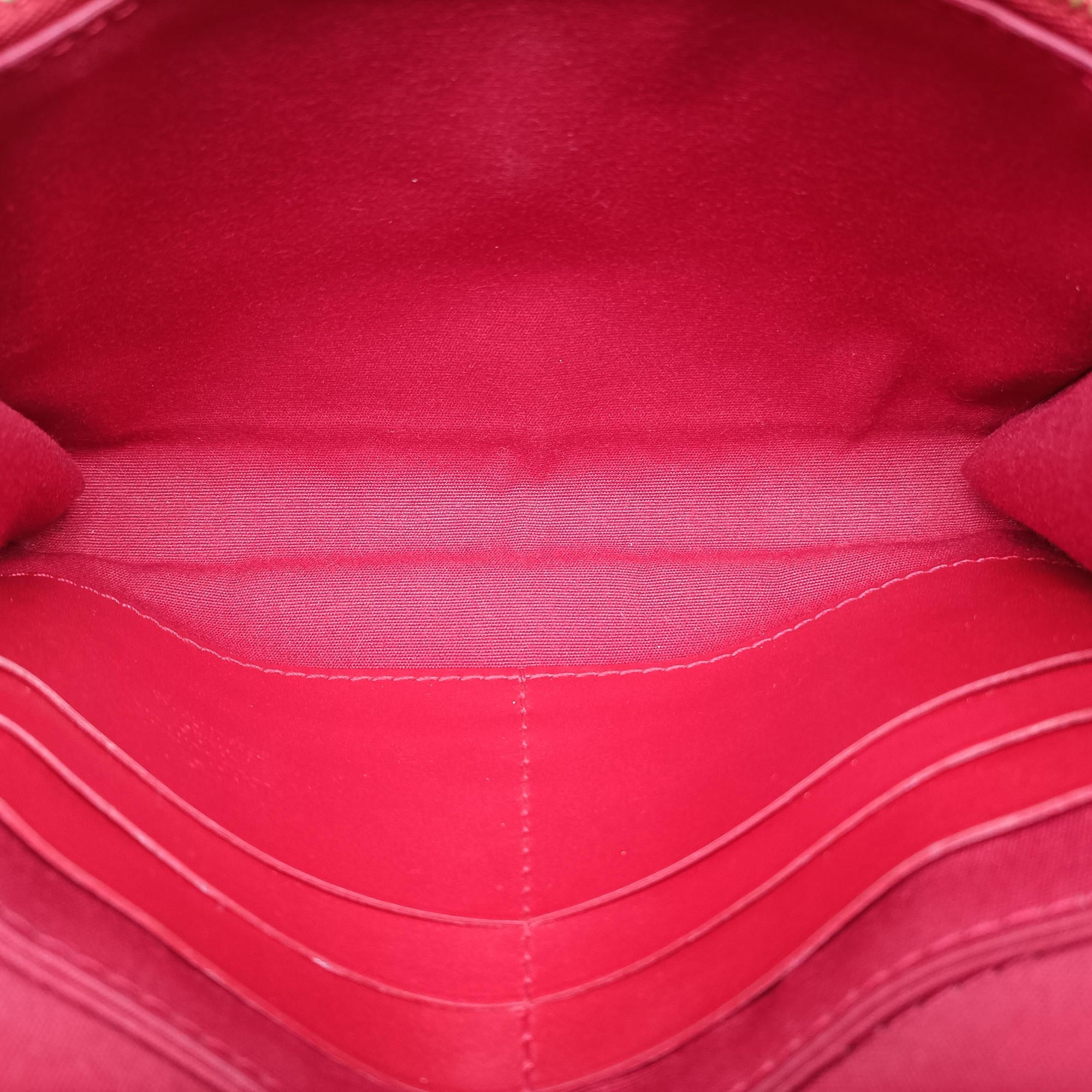 Pre-owned Louis Vuitton Belle Air Pomme d'Amour Vernis M93614 shoulderbag | stylenewstar