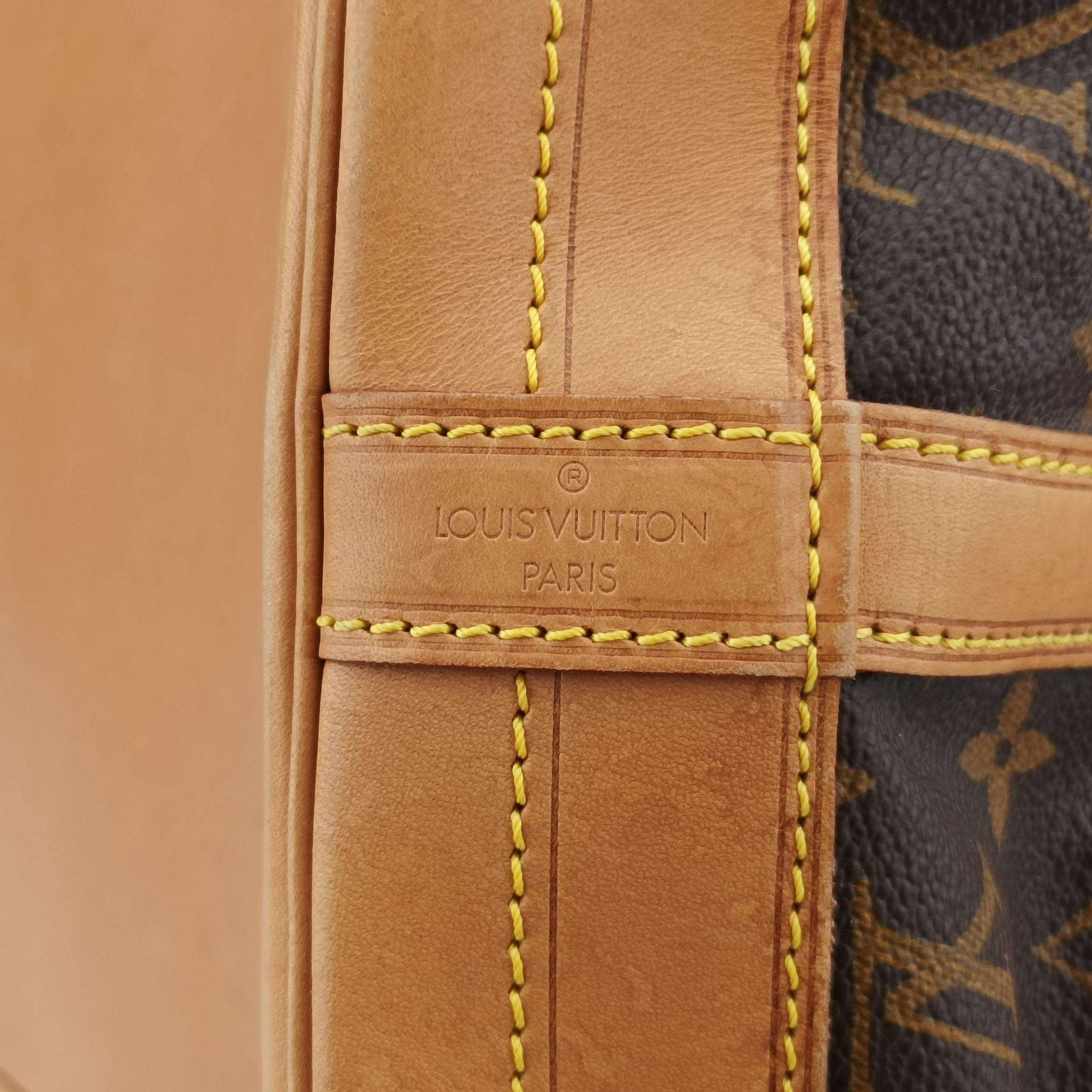 Pre-owned Louis Vuitton Noe Brown Monogram Canvas M42224 shoulderbag | stylenewstar
