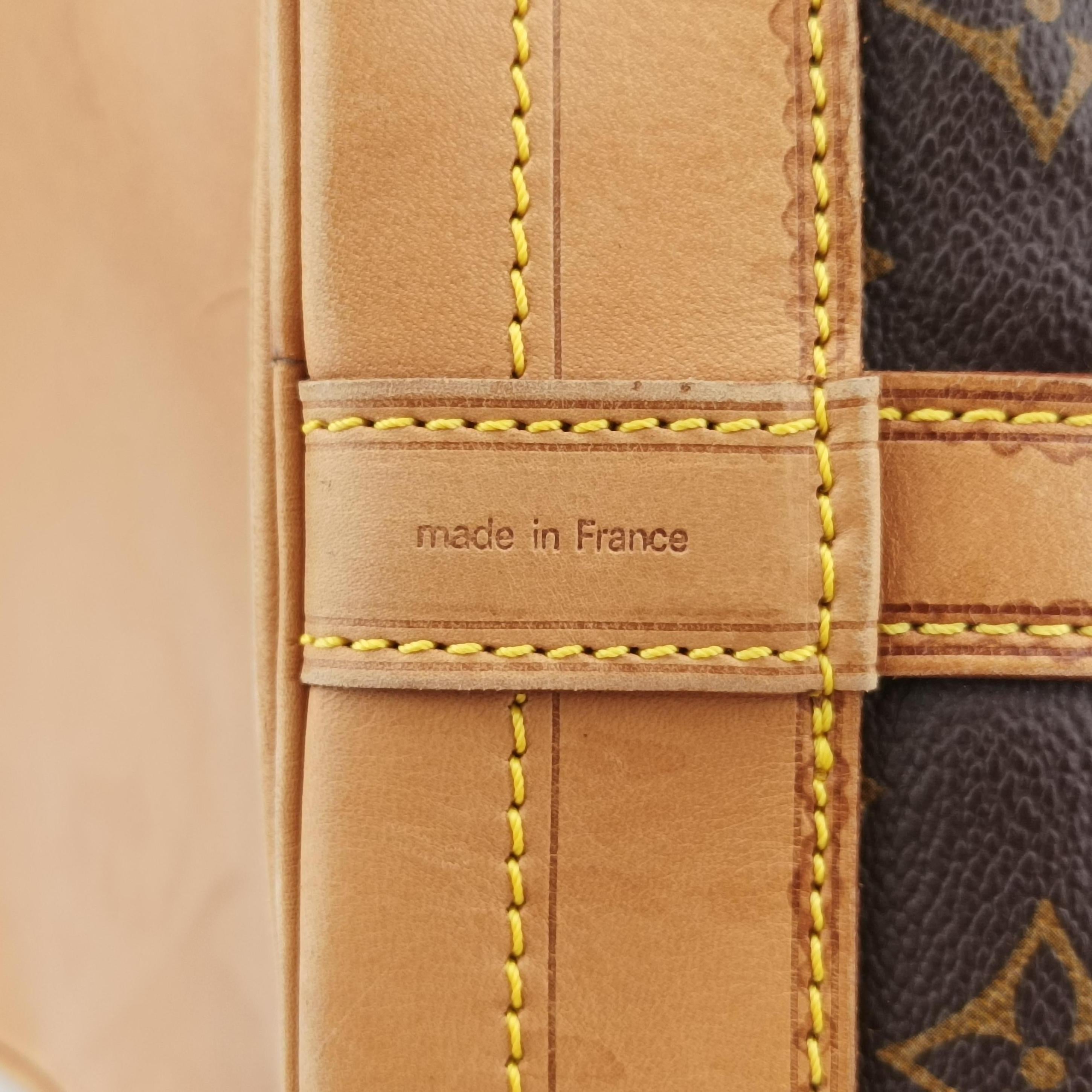 Pre-owned Louis Vuitton Noe Brown Monogram Canvas M42224 shoulderbag | stylenewstar