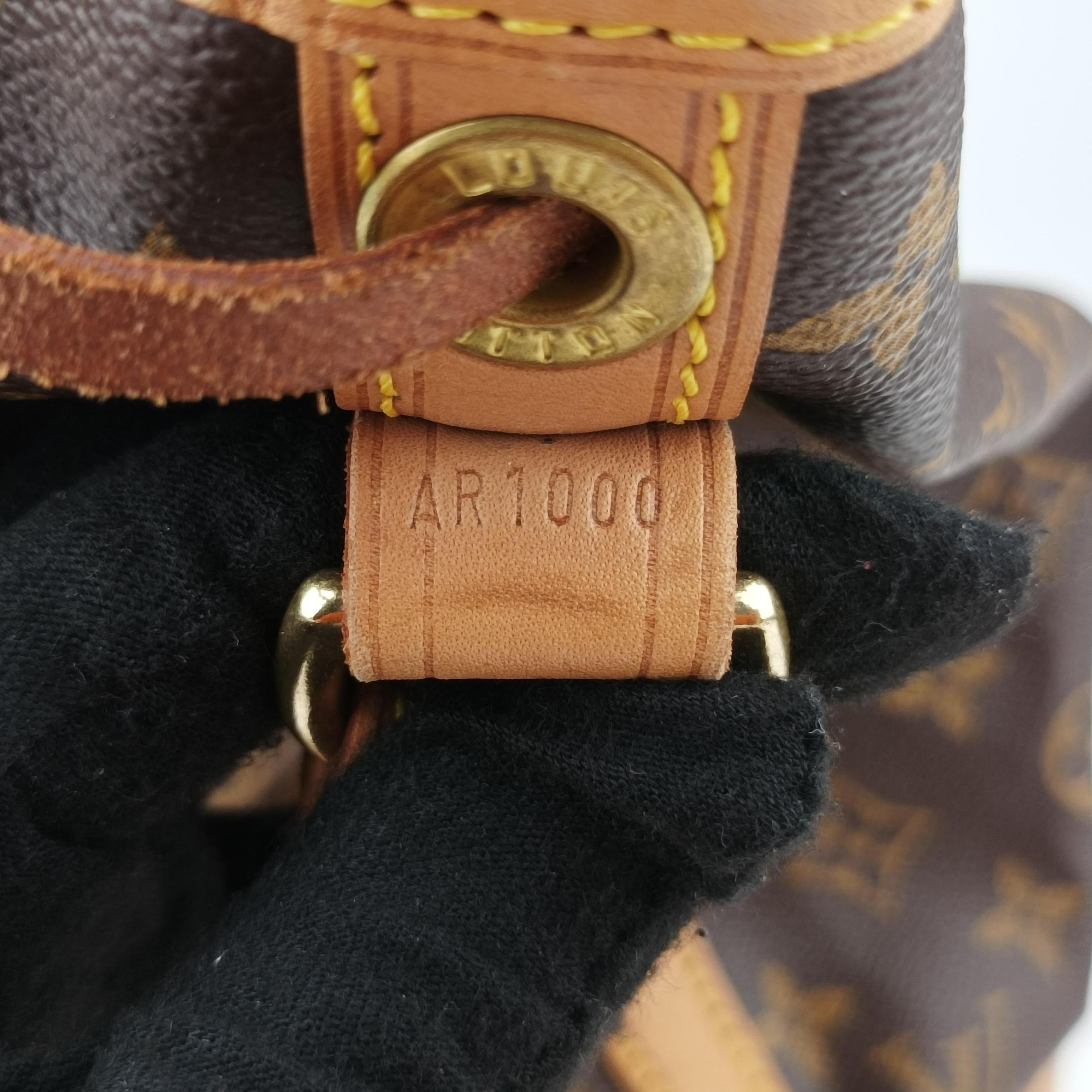 Pre-owned Louis Vuitton Noe Brown Monogram Canvas M42224 shoulderbag | stylenewstar