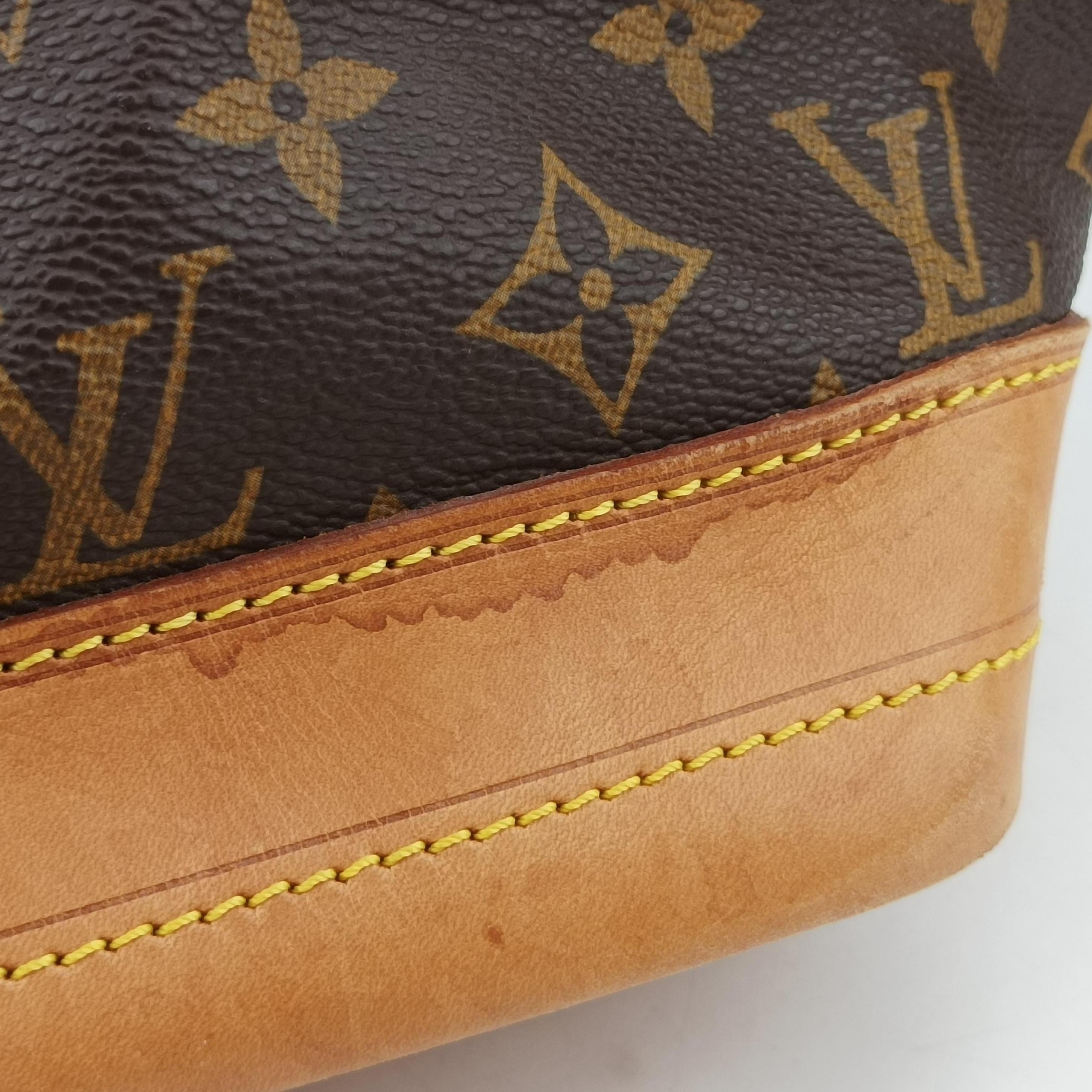 Pre-owned Louis Vuitton Noe Brown Monogram Canvas M42224 shoulderbag | stylenewstar