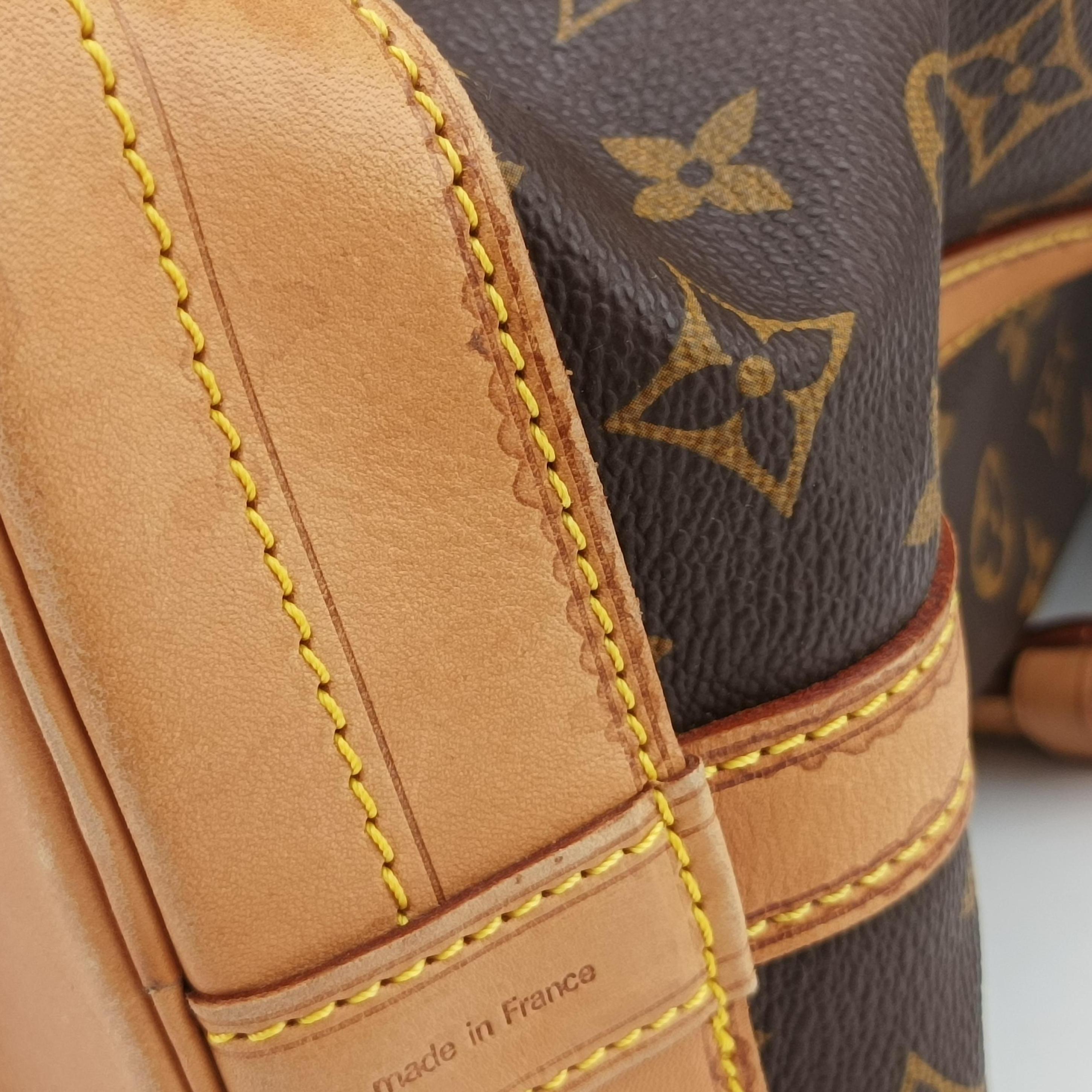 Pre-owned Louis Vuitton Noe Brown Monogram Canvas M42224 shoulderbag | stylenewstar