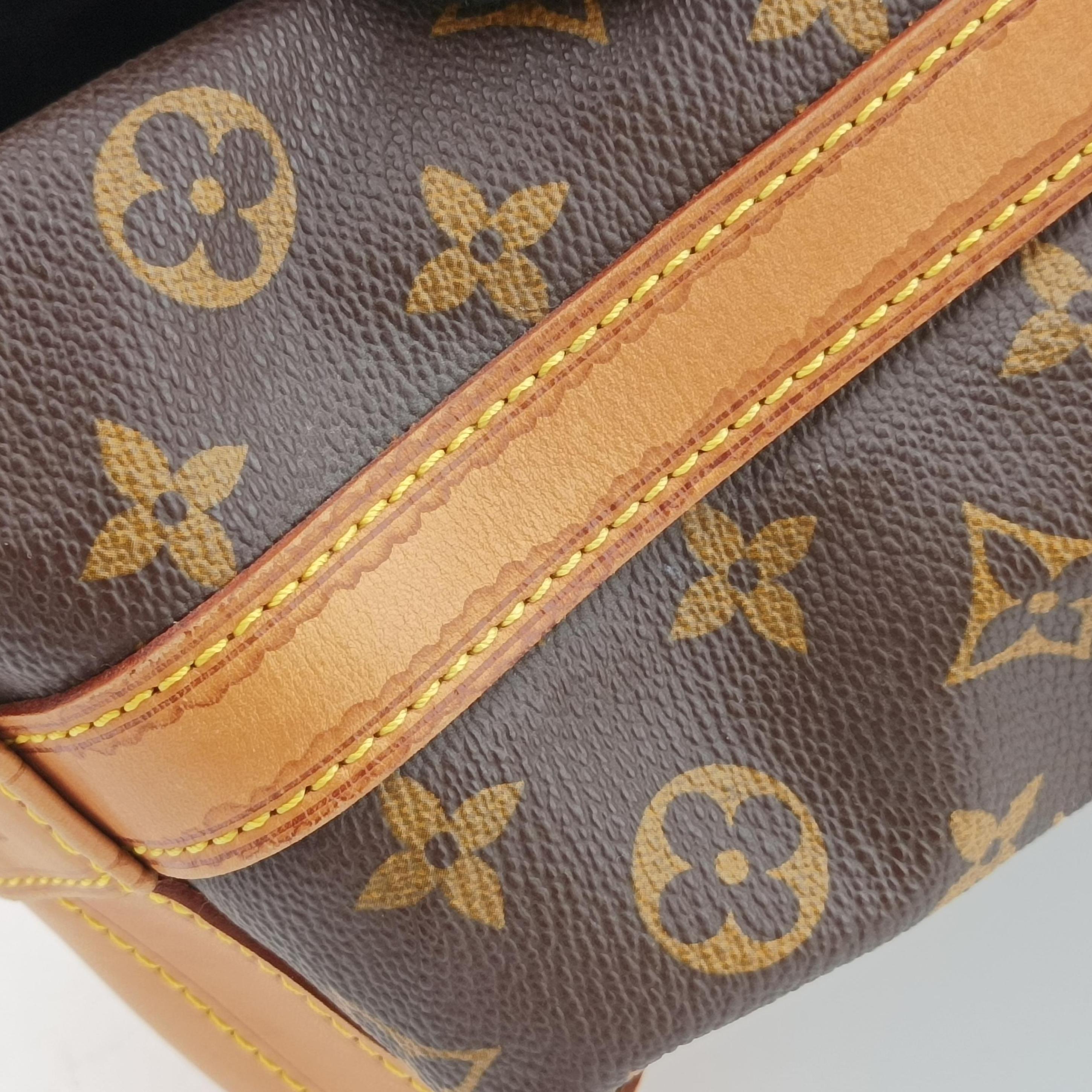 Pre-owned Louis Vuitton Noe Brown Monogram Canvas M42224 shoulderbag | stylenewstar