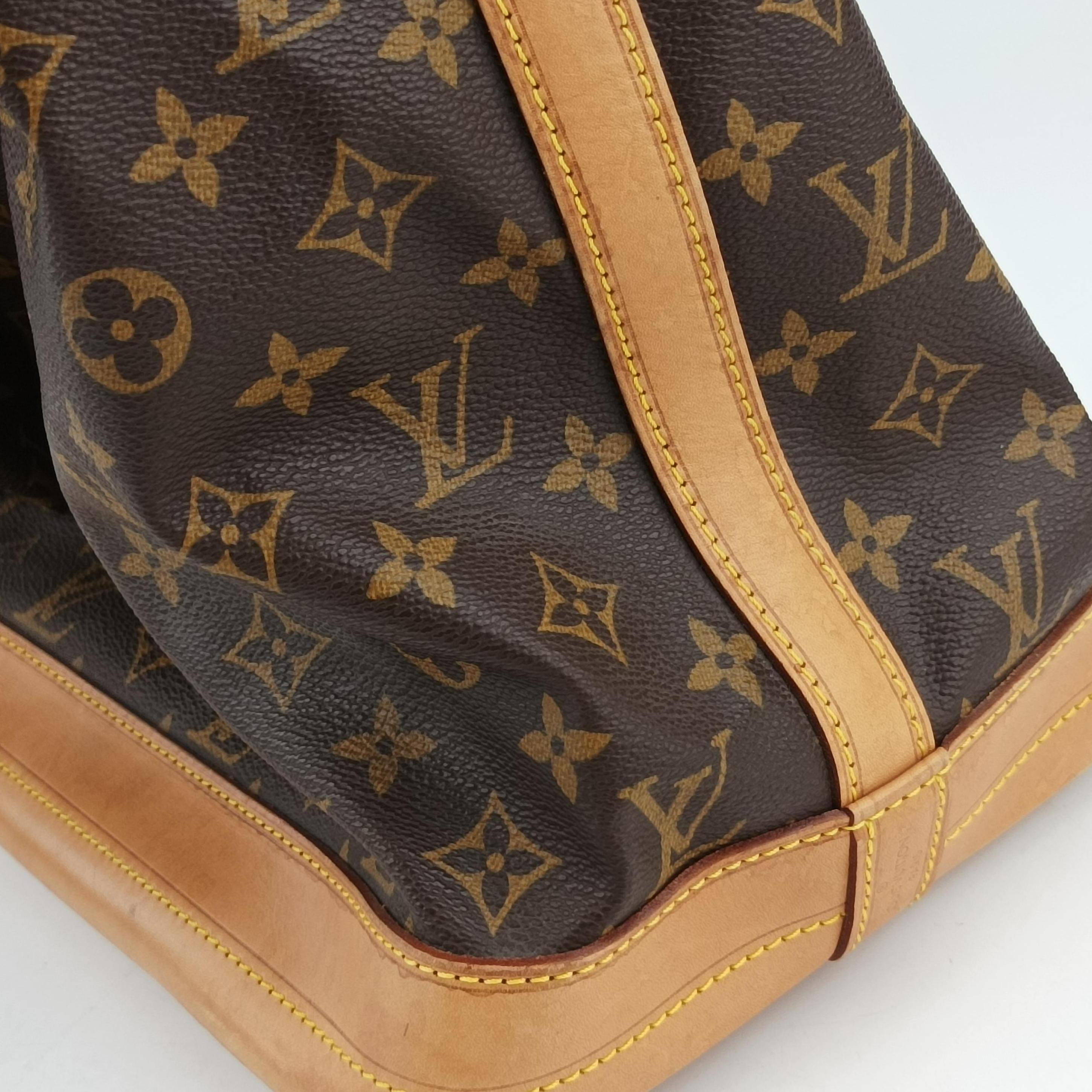 Pre-owned Louis Vuitton Noe Brown Monogram Canvas M42224 shoulderbag | stylenewstar
