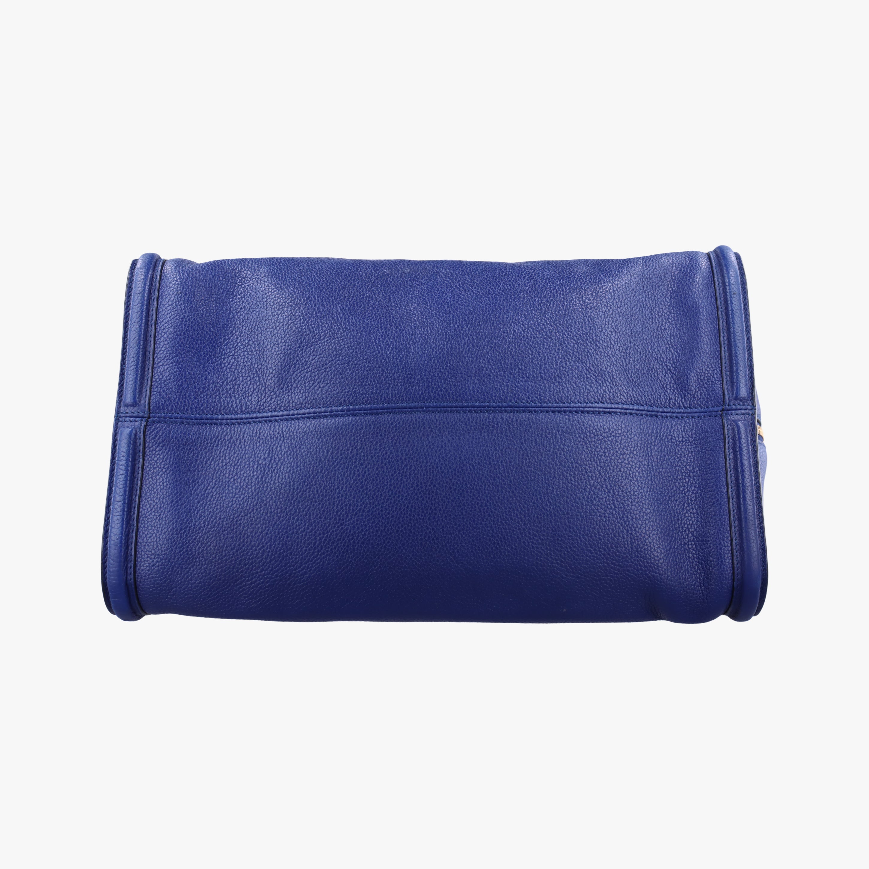 Pre-owned Alexander McQueen Skull Padlock Medium Blue Leather  shoulderbag | stylenewstar