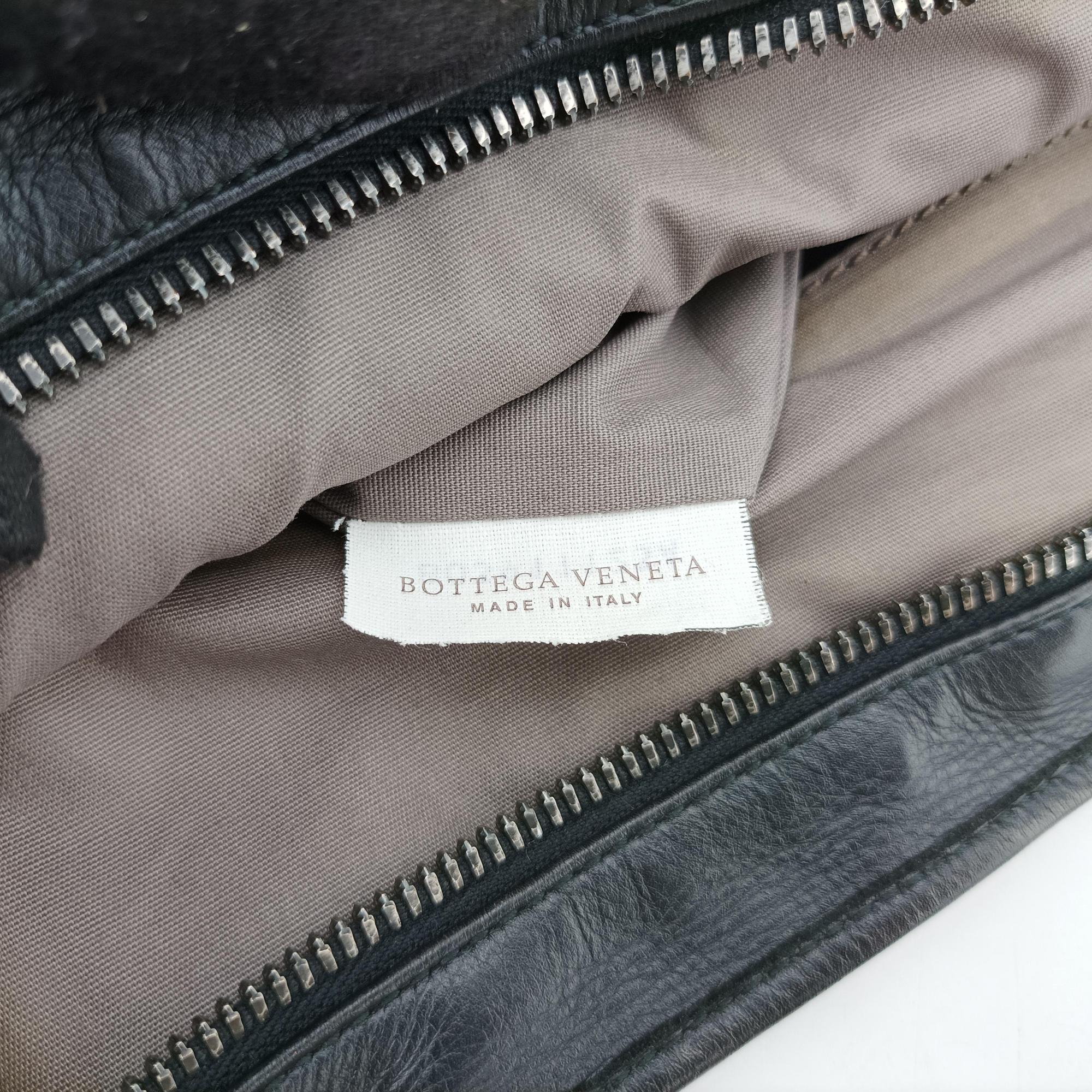 Pre-owned Bottega Veneta Intrecciato Black lambskin  handbag | stylenewstar