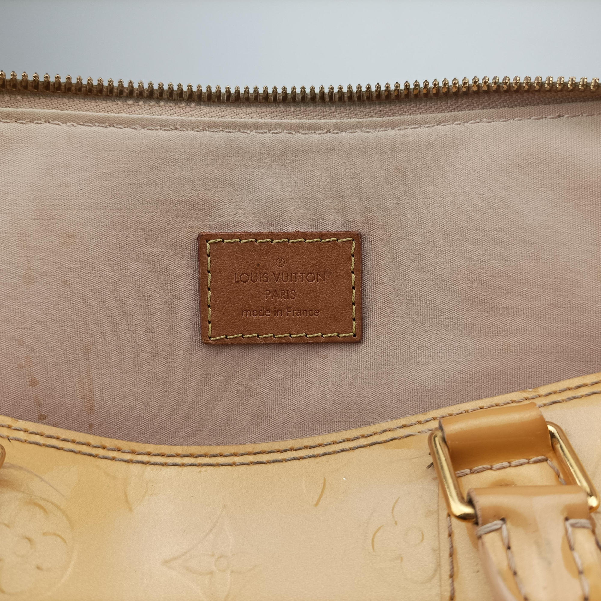 Secondhand Louis Vuitton Alma PM jone passion Vernis M91695 handbag | stylenewstar