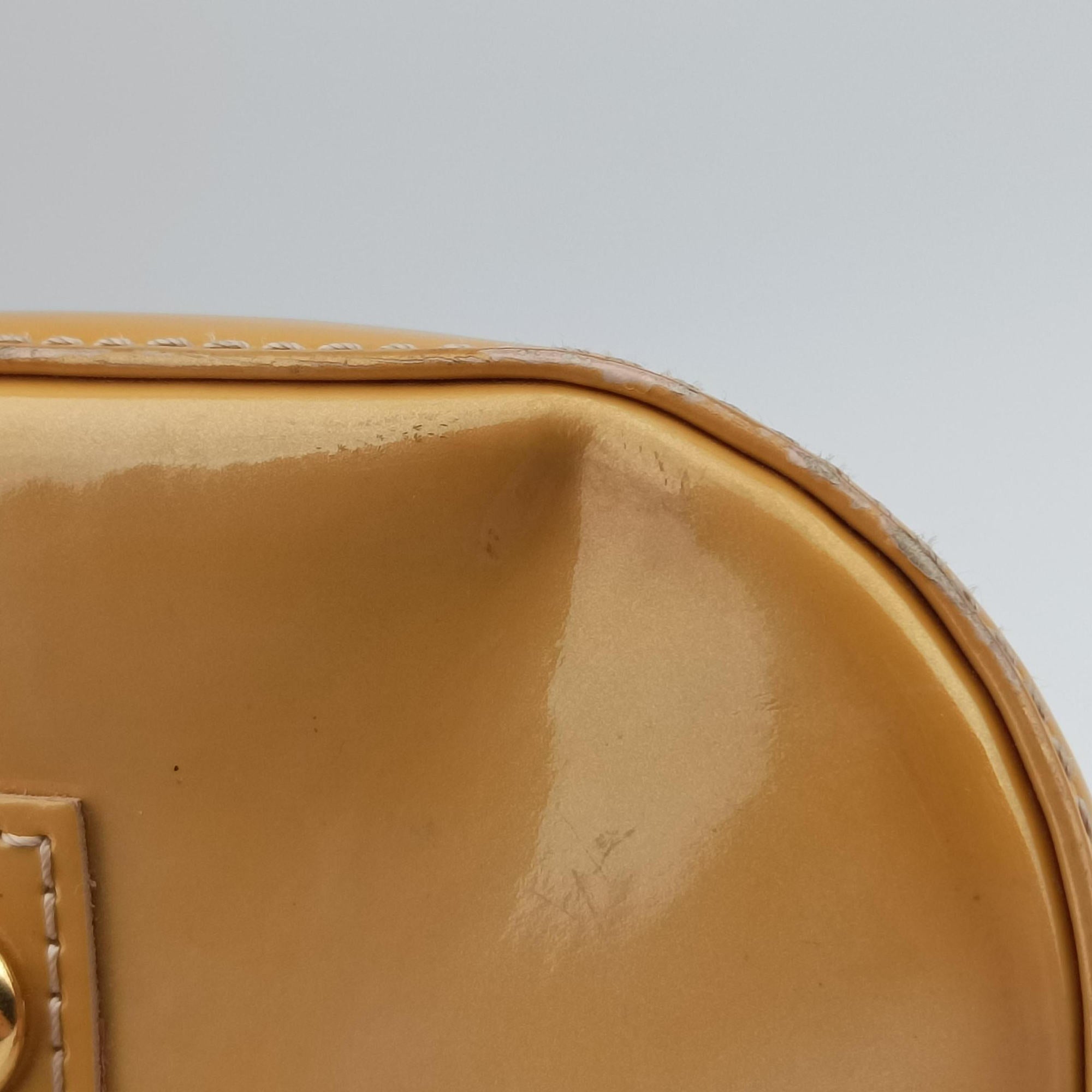 Secondhand Louis Vuitton Alma PM jone passion Vernis M91695 handbag | stylenewstar