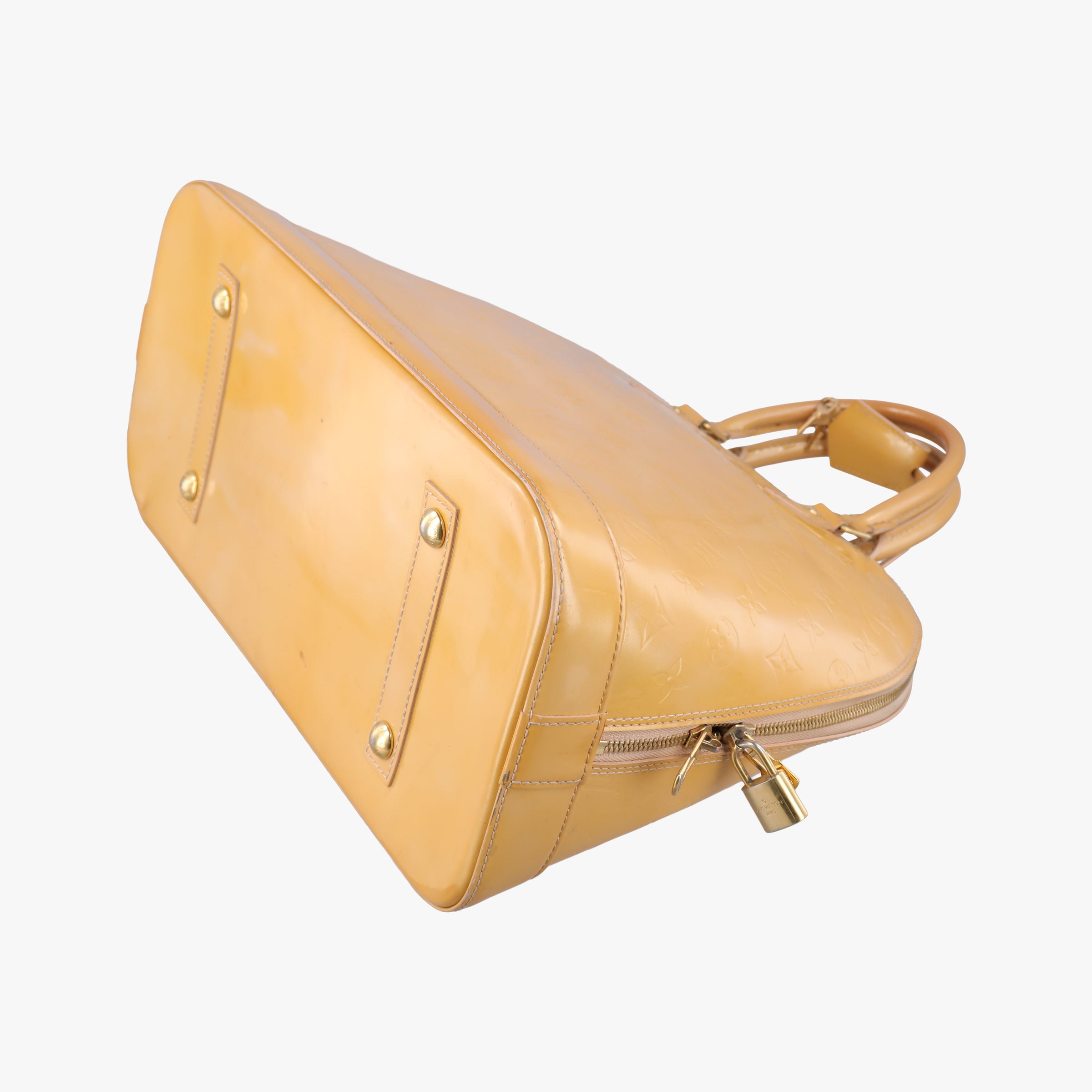 Secondhand Louis Vuitton Alma PM jone passion Vernis M91695 handbag | stylenewstar