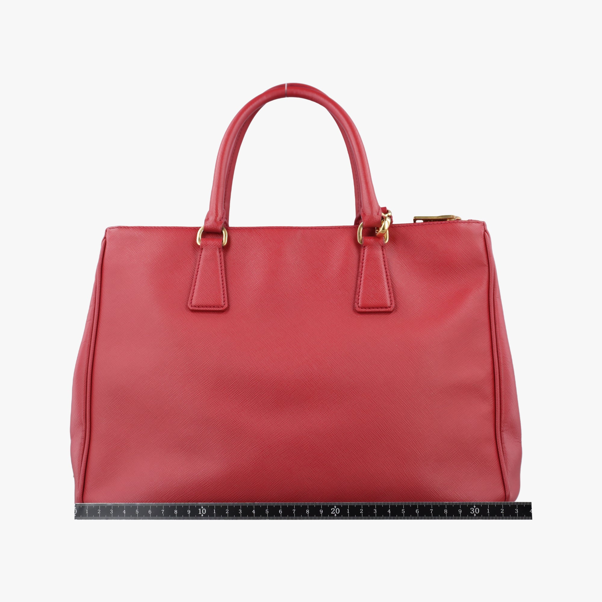 Vintage Prada Galleria Red SAFFIANO Leather BN1874 shoulderbag | stylenewstar