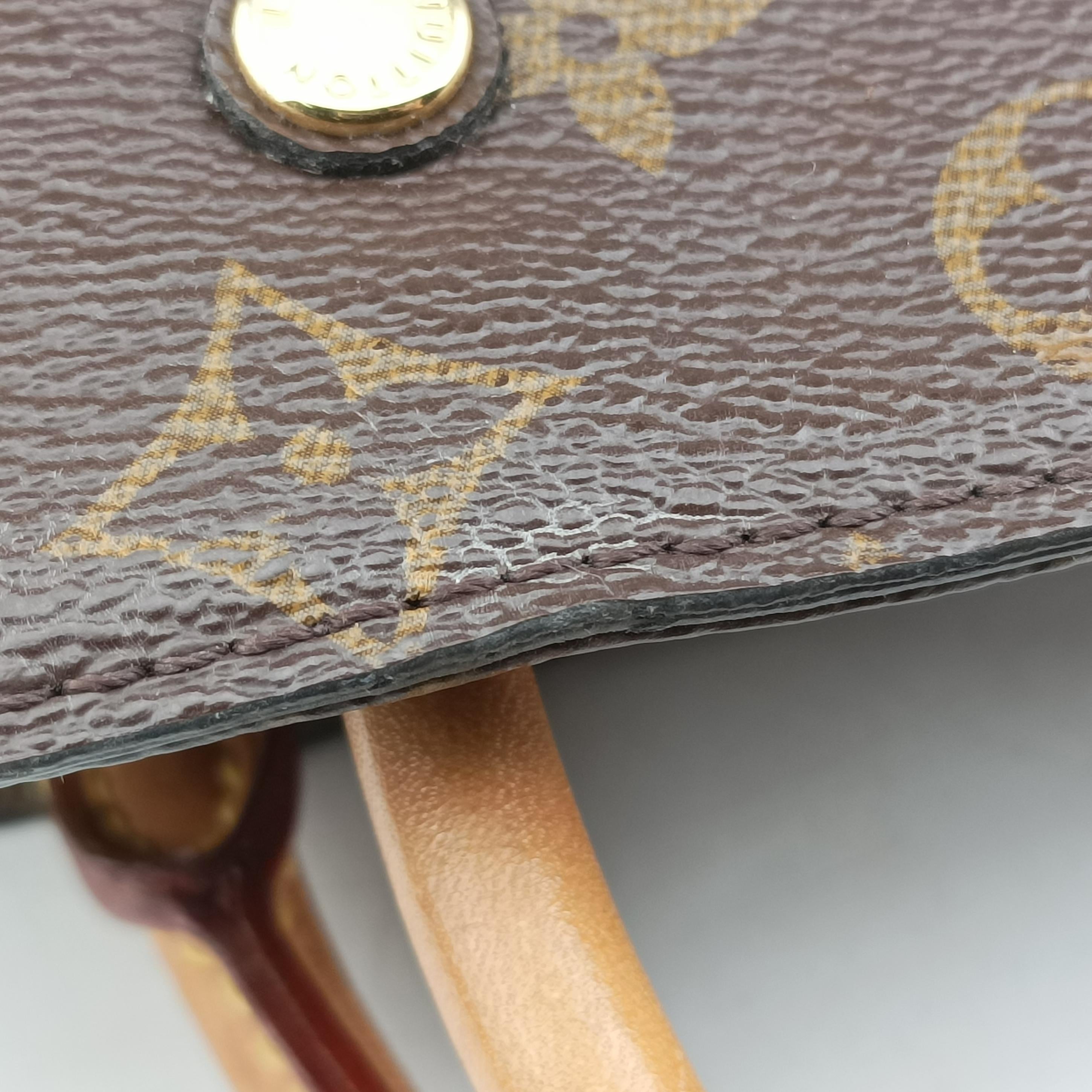 Pre-owned Louis Vuitton MONTAIGNE MM Brown Monogram Canvas M41056 shoulderbag | stylenewstar