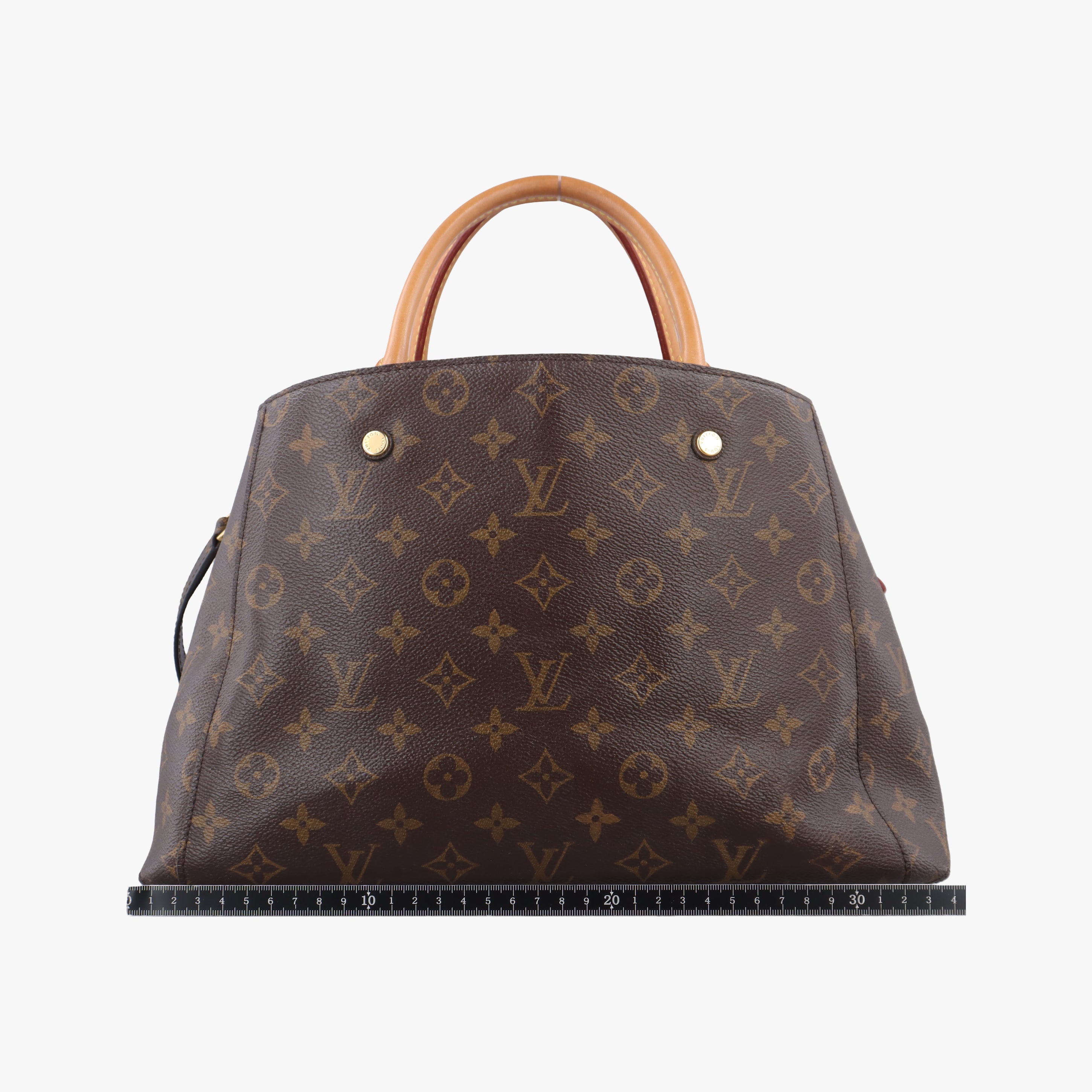 Pre-owned Louis Vuitton MONTAIGNE MM Brown Monogram Canvas M41056 shoulderbag | stylenewstar