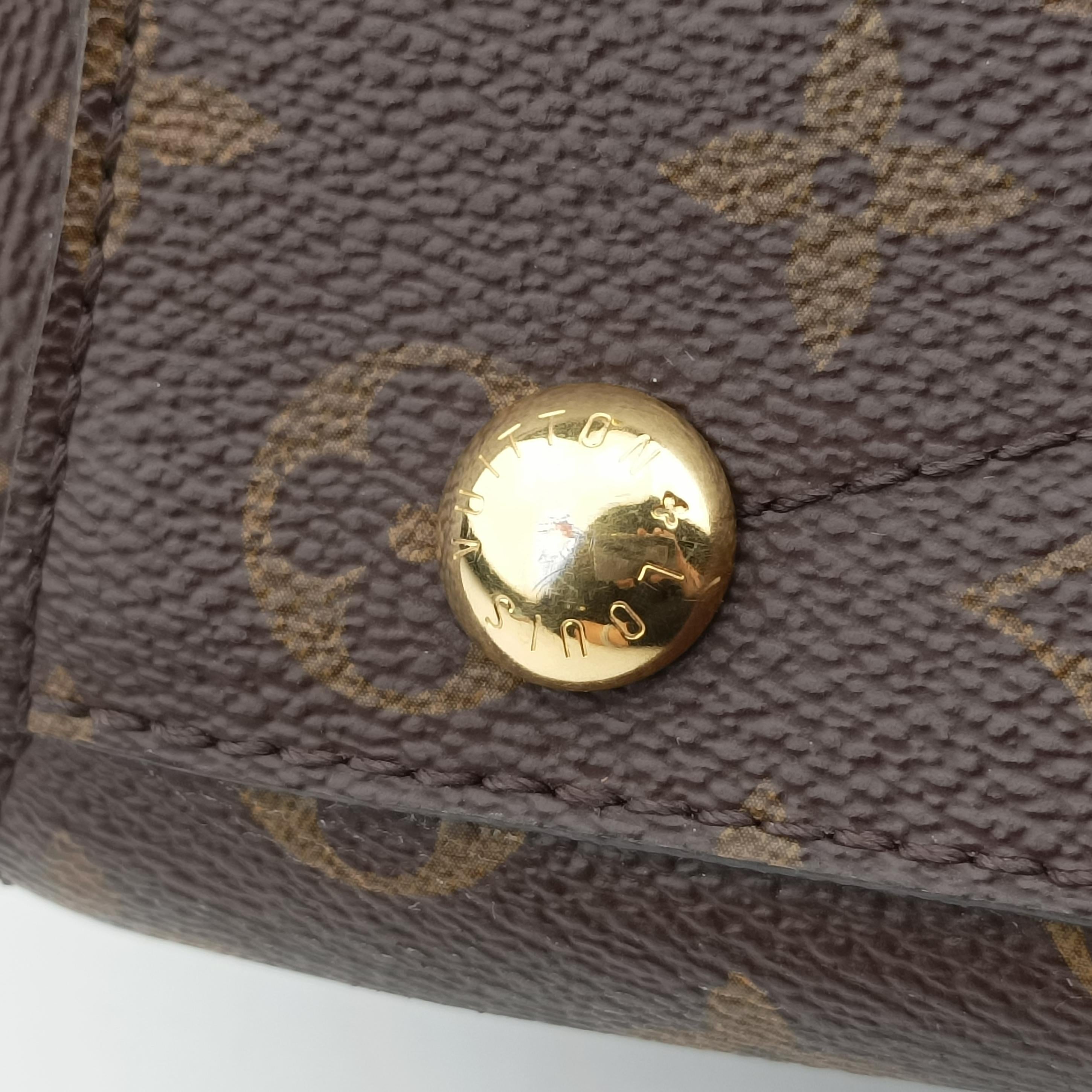 Pre-owned Louis Vuitton MONTAIGNE MM Brown Monogram Canvas M41056 shoulderbag | stylenewstar