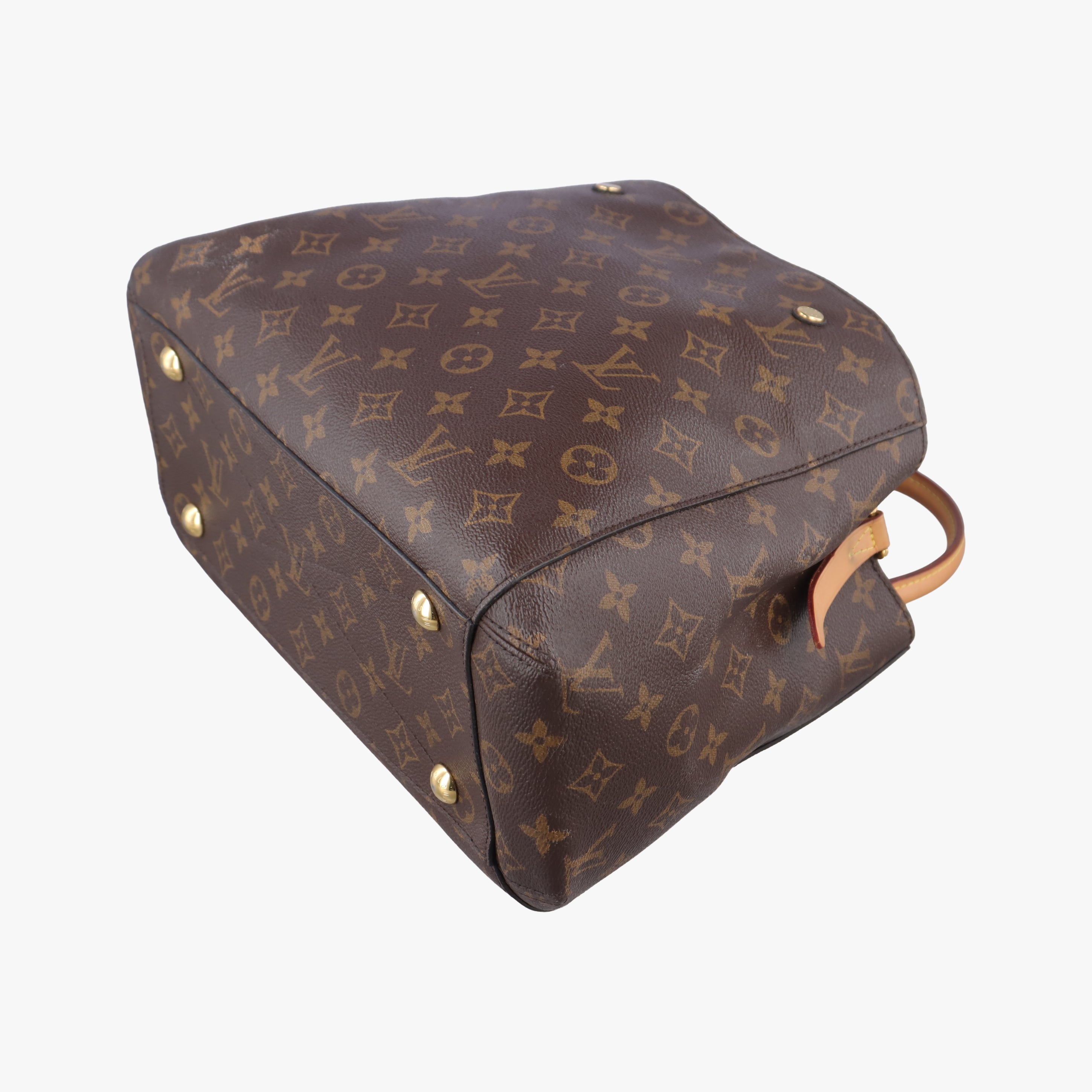 Pre-owned Louis Vuitton MONTAIGNE MM Brown Monogram Canvas M41056 shoulderbag | stylenewstar