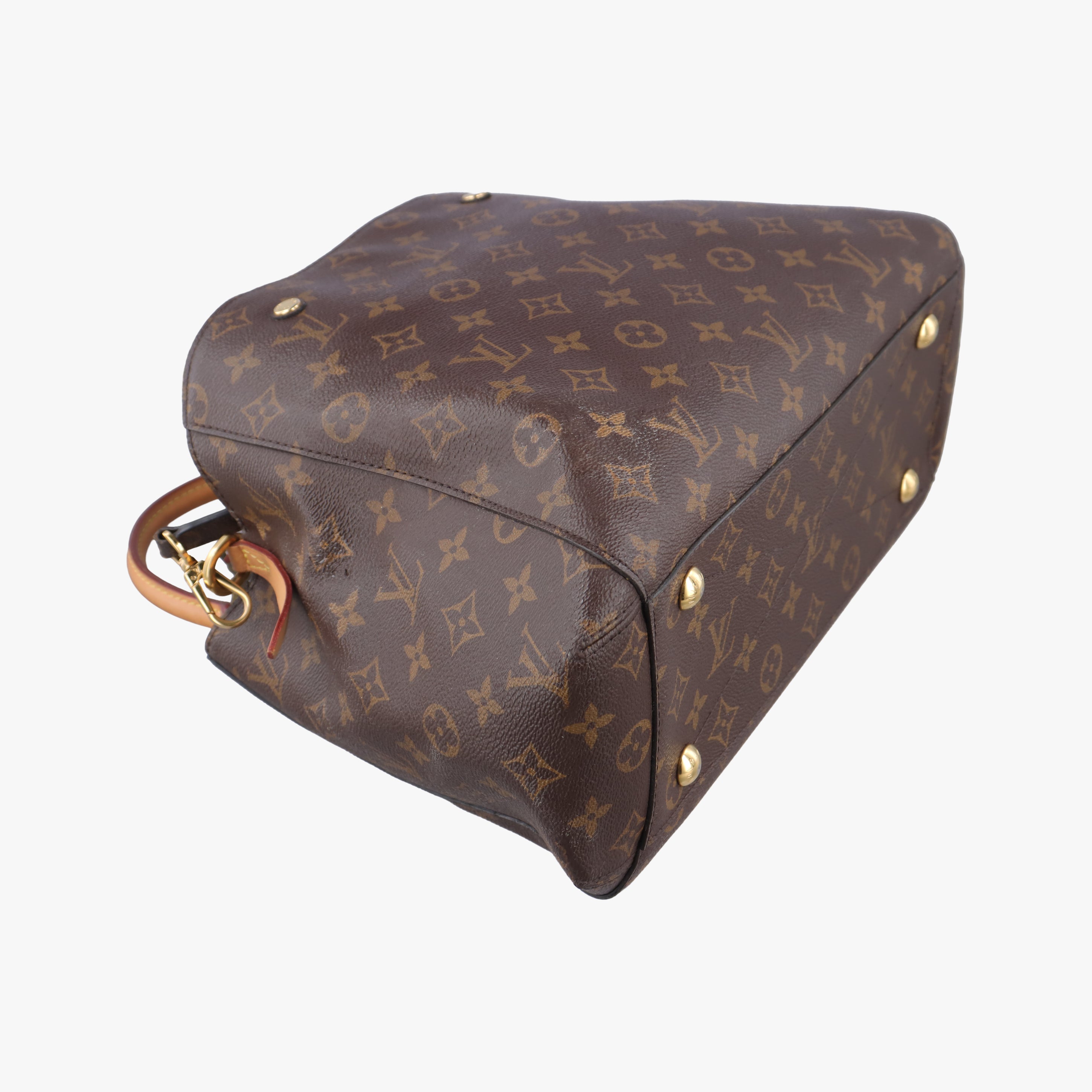 Pre-owned Louis Vuitton MONTAIGNE MM Brown Monogram Canvas M41056 shoulderbag | stylenewstar