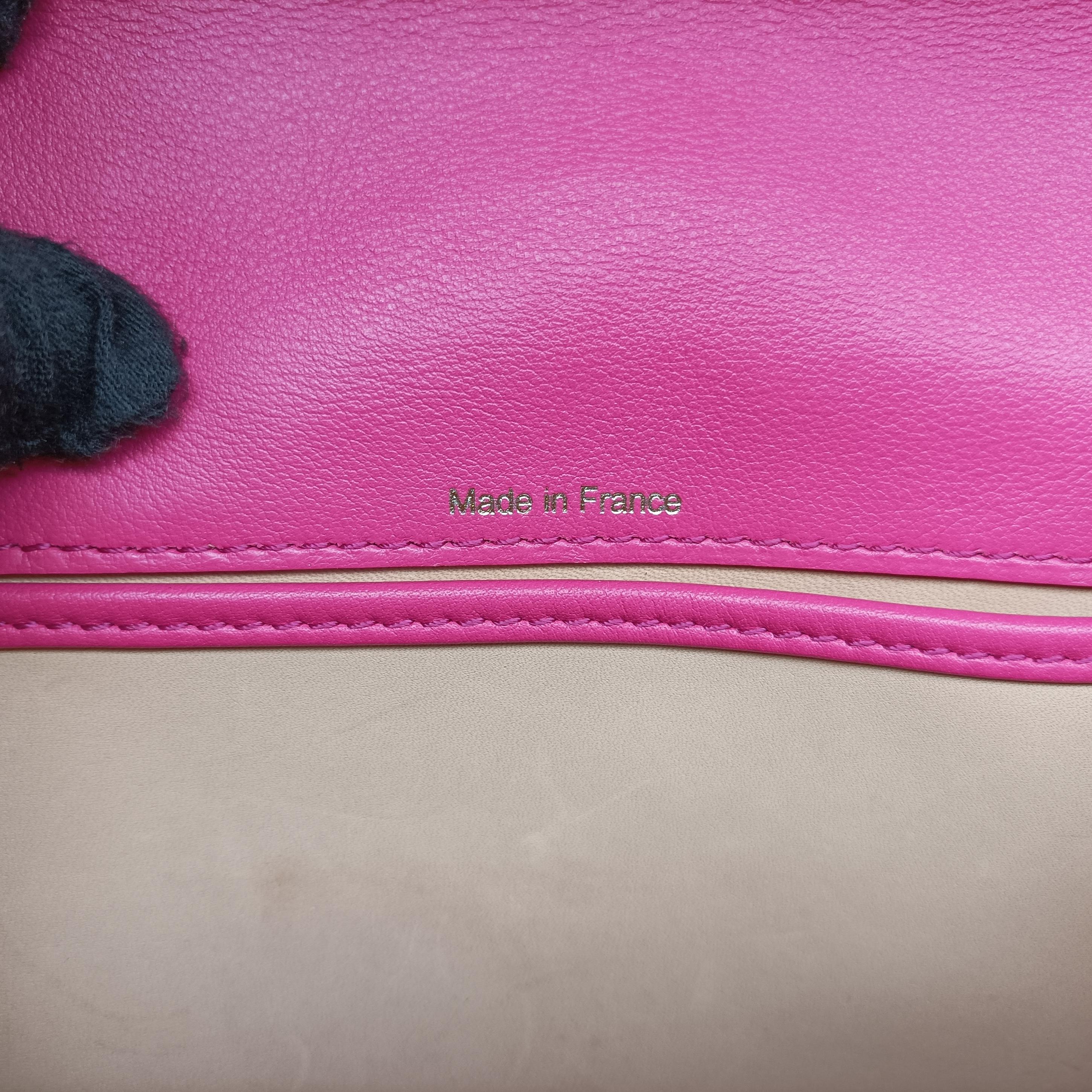 Secondhand Delvaux Tempete Micro Pink leather  shoulderbag | stylenewstar