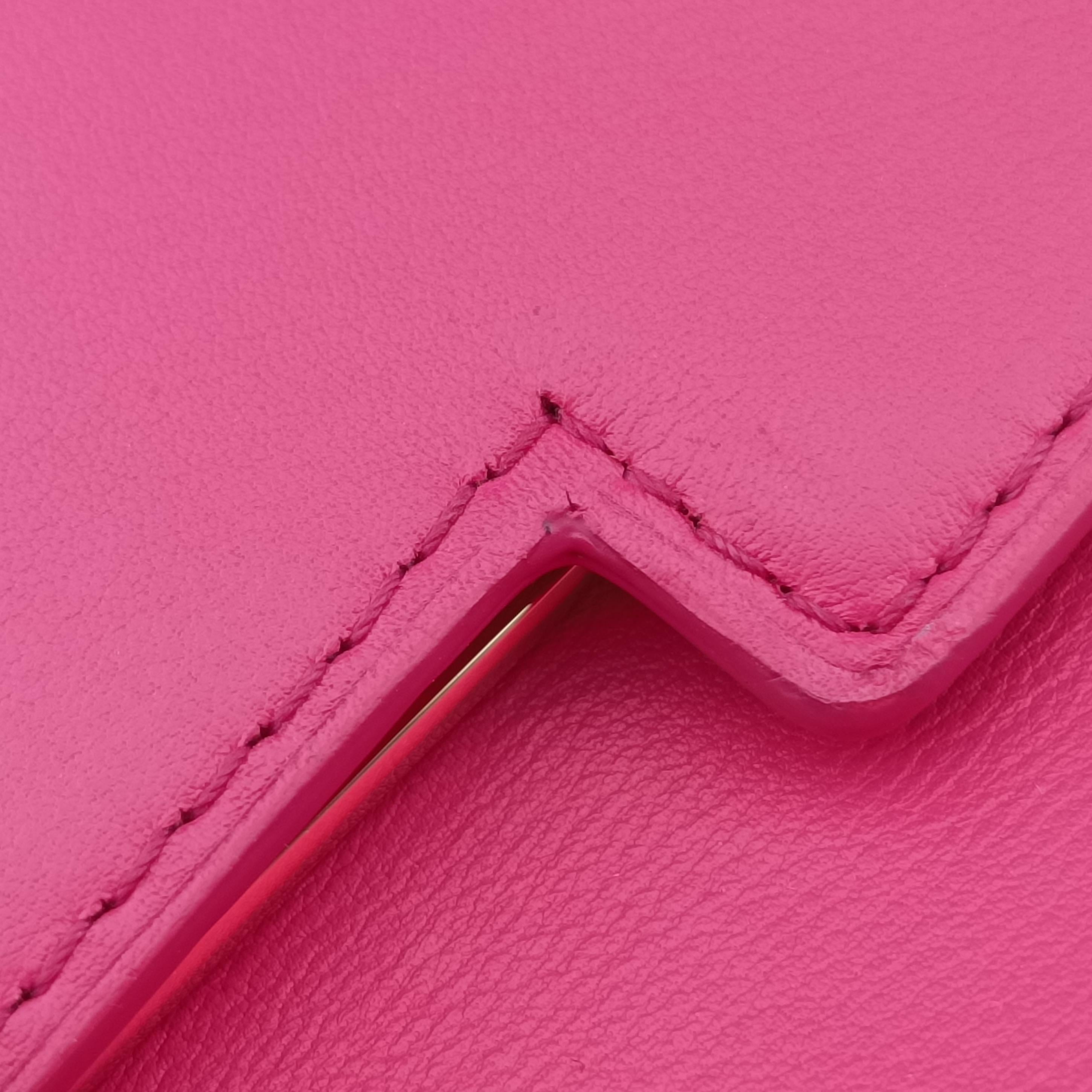 Secondhand Delvaux Tempete Micro Pink leather  shoulderbag | stylenewstar
