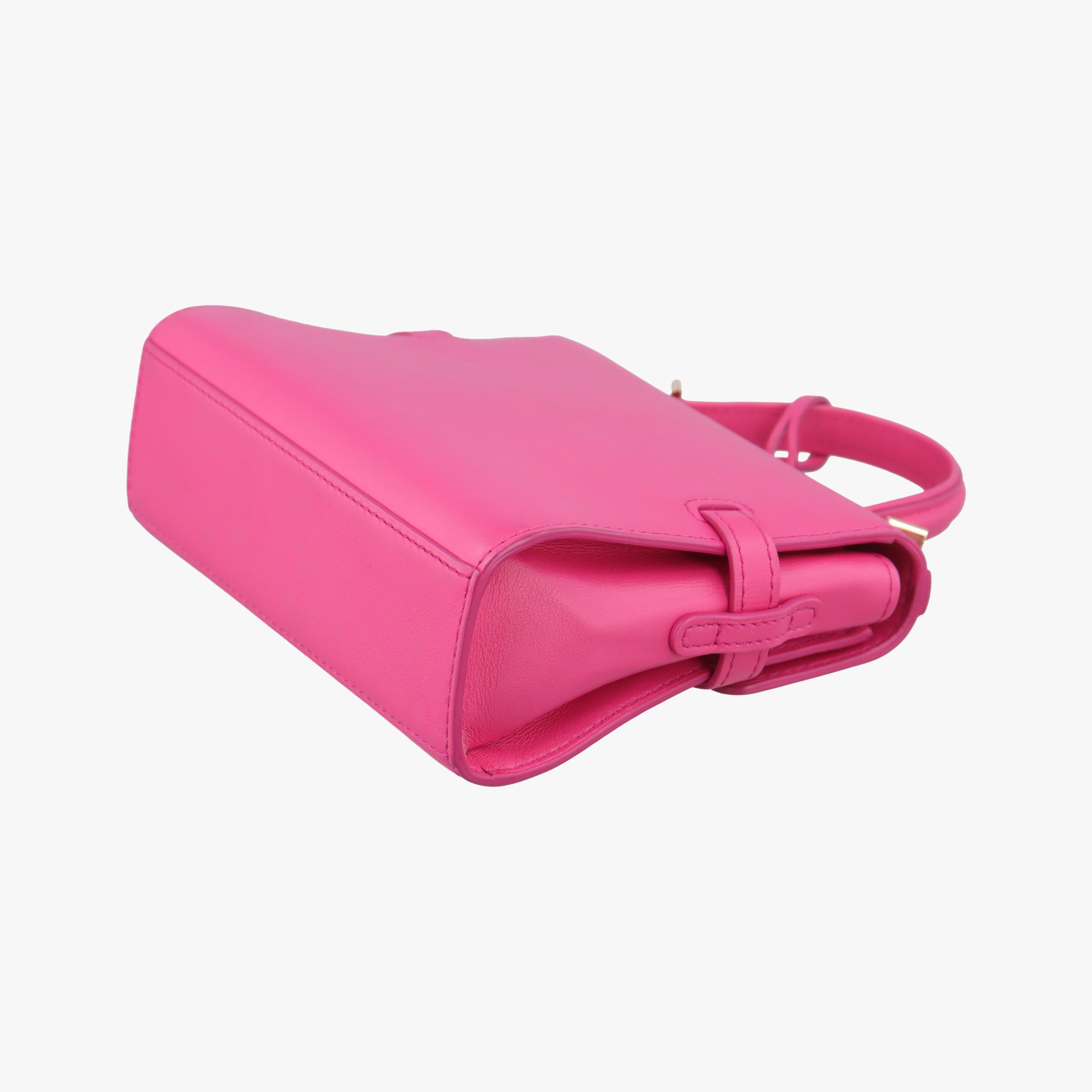 Secondhand Delvaux Tempete Micro Pink leather  shoulderbag | stylenewstar