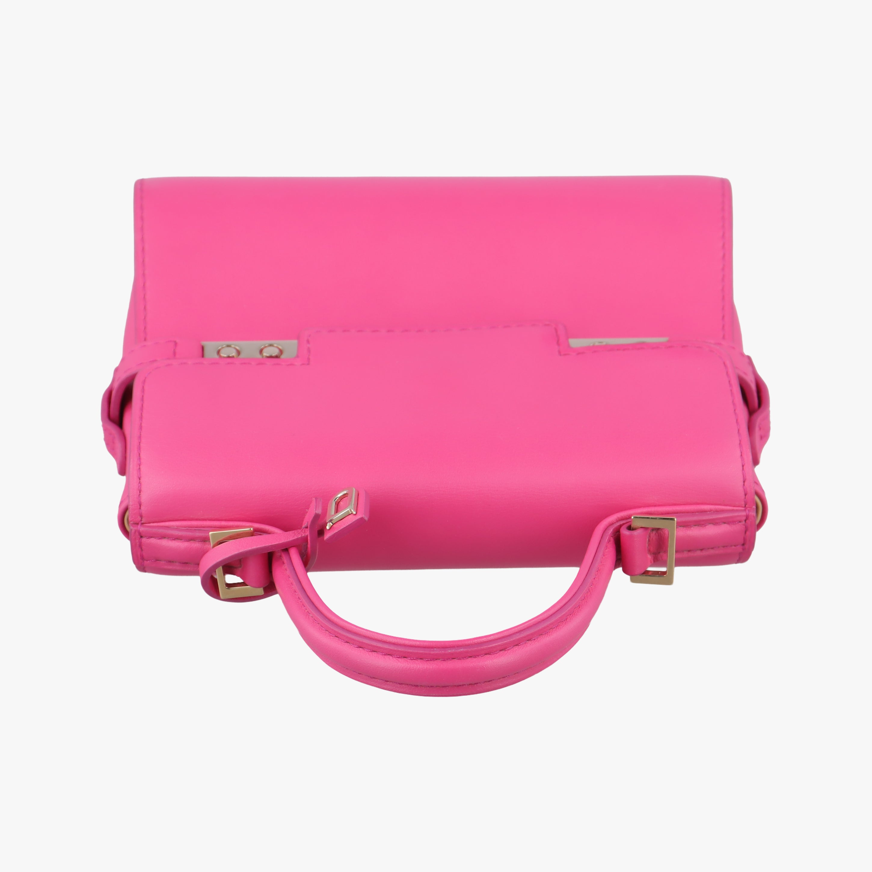Secondhand Delvaux Tempete Micro Pink leather  shoulderbag | stylenewstar