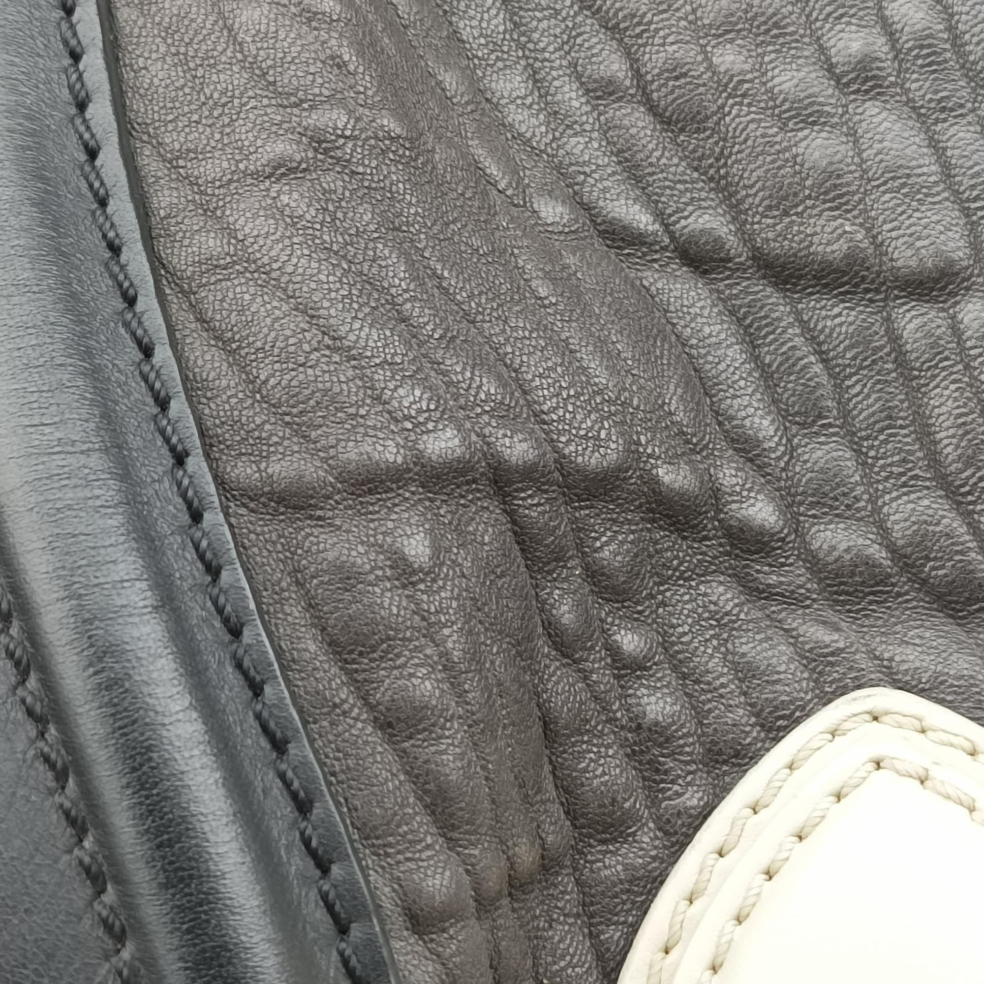 Secondhand Celine Luggage Mini Shopper Black×Brown×White Leather  handbag | stylenewstar