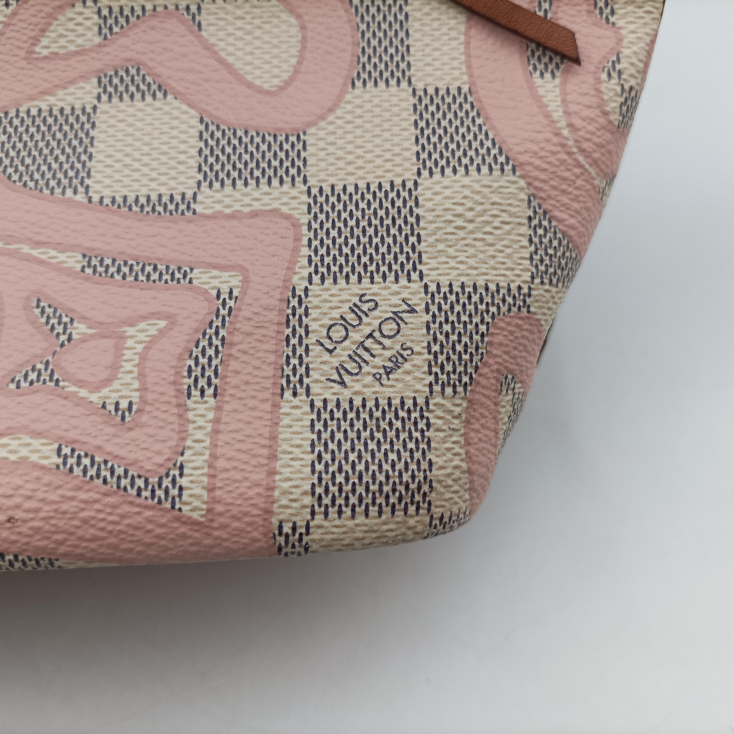Pre-owned Louis Vuitton Tahitienne Nano Noe AZUR Damier Canvas N60052 shoulderbag | stylenewstar