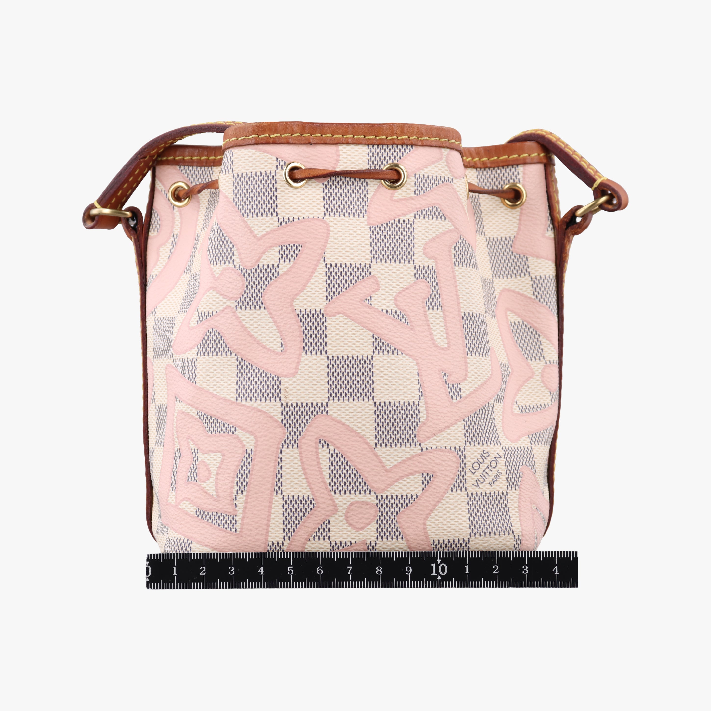 Pre-owned Louis Vuitton Tahitienne Nano Noe AZUR Damier Canvas N60052 shoulderbag | stylenewstar