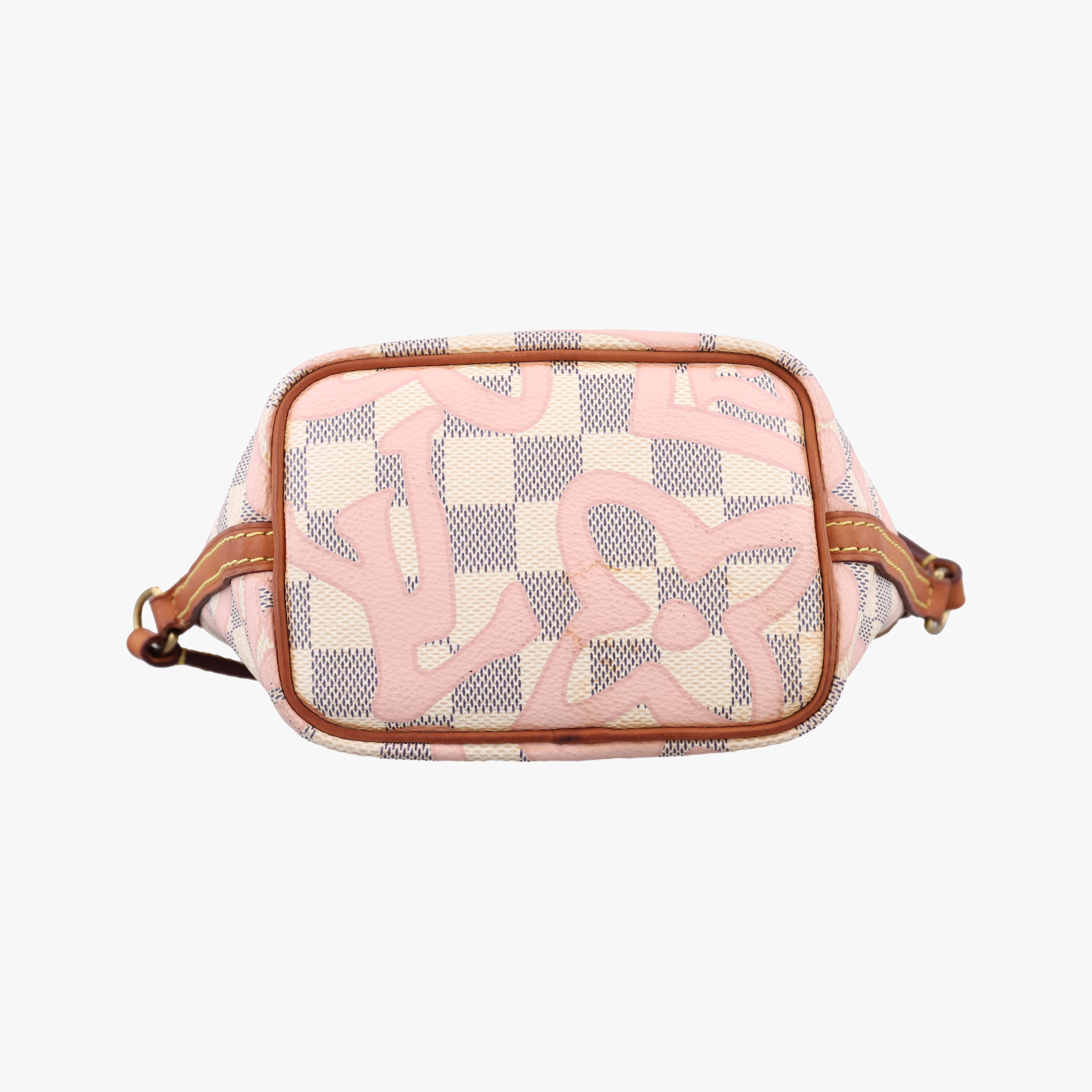 Pre-owned Louis Vuitton Tahitienne Nano Noe AZUR Damier Canvas N60052 shoulderbag | stylenewstar