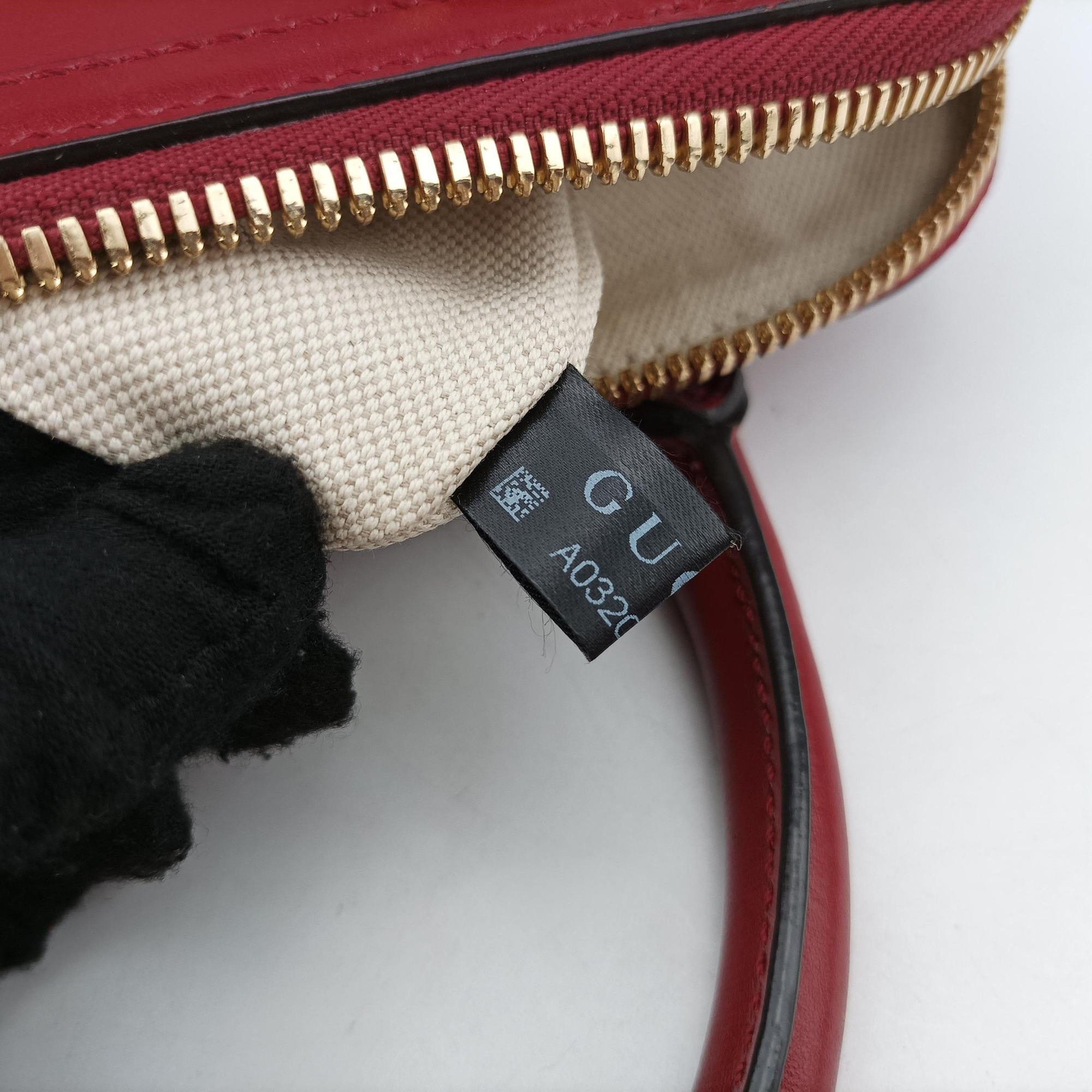 Pre-owned Gucci Horsebit 1955 Red Leather 621220 shoulderbag | stylenewstar