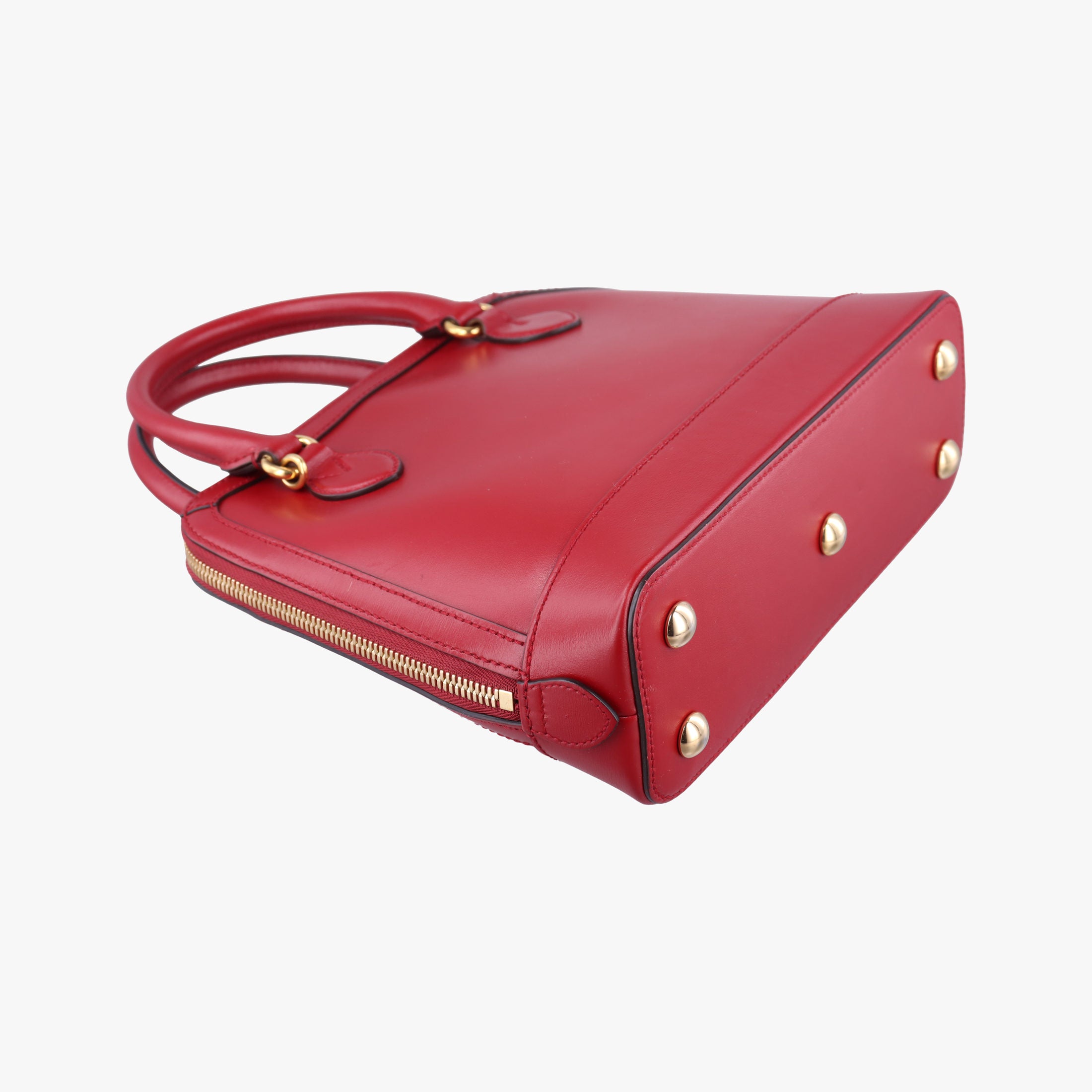 Pre-owned Gucci Horsebit 1955 Red Leather 621220 shoulderbag | stylenewstar
