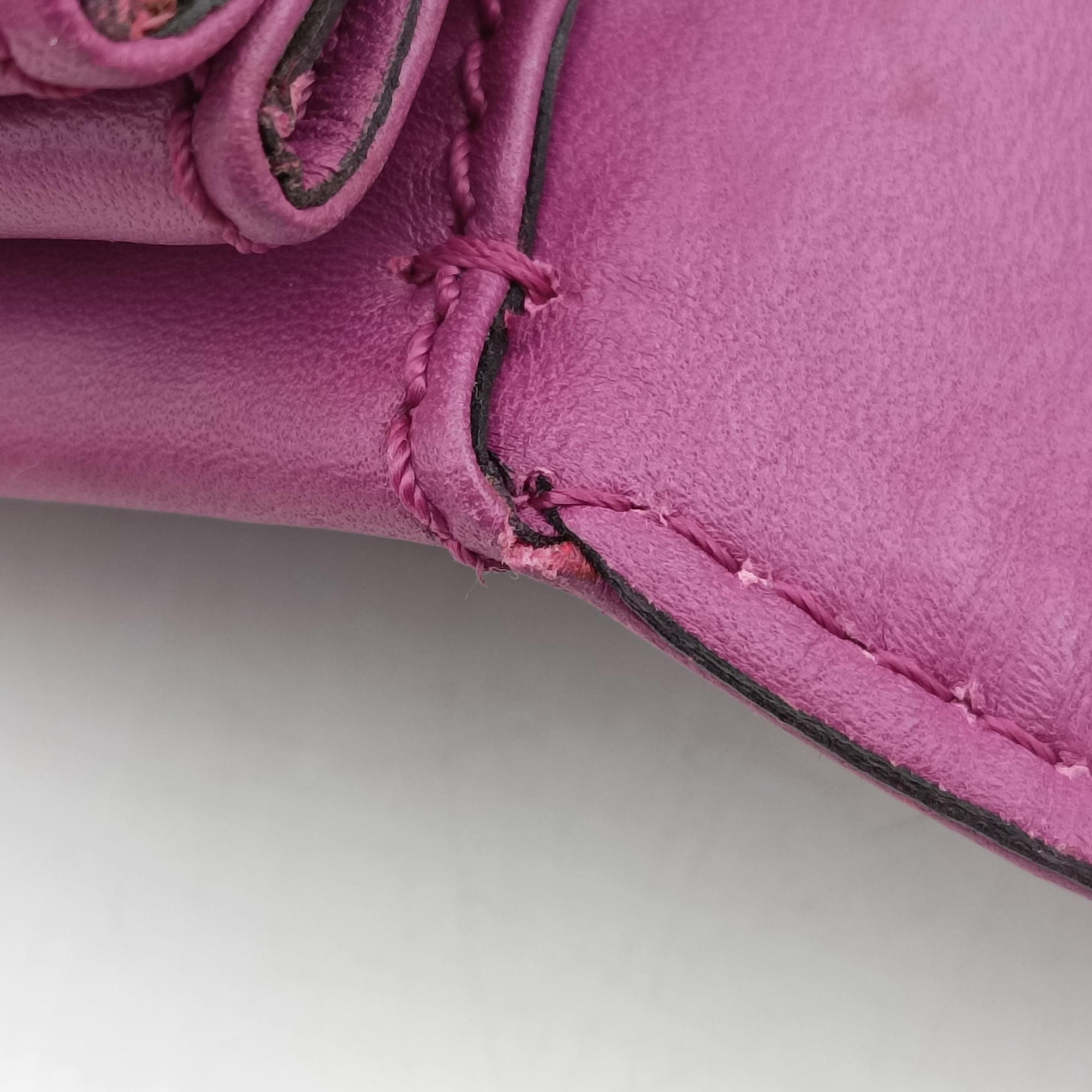 Pre-owned Valentino Rockstud Va Va Voom Purple Leather  shoulderbag | stylenewstar