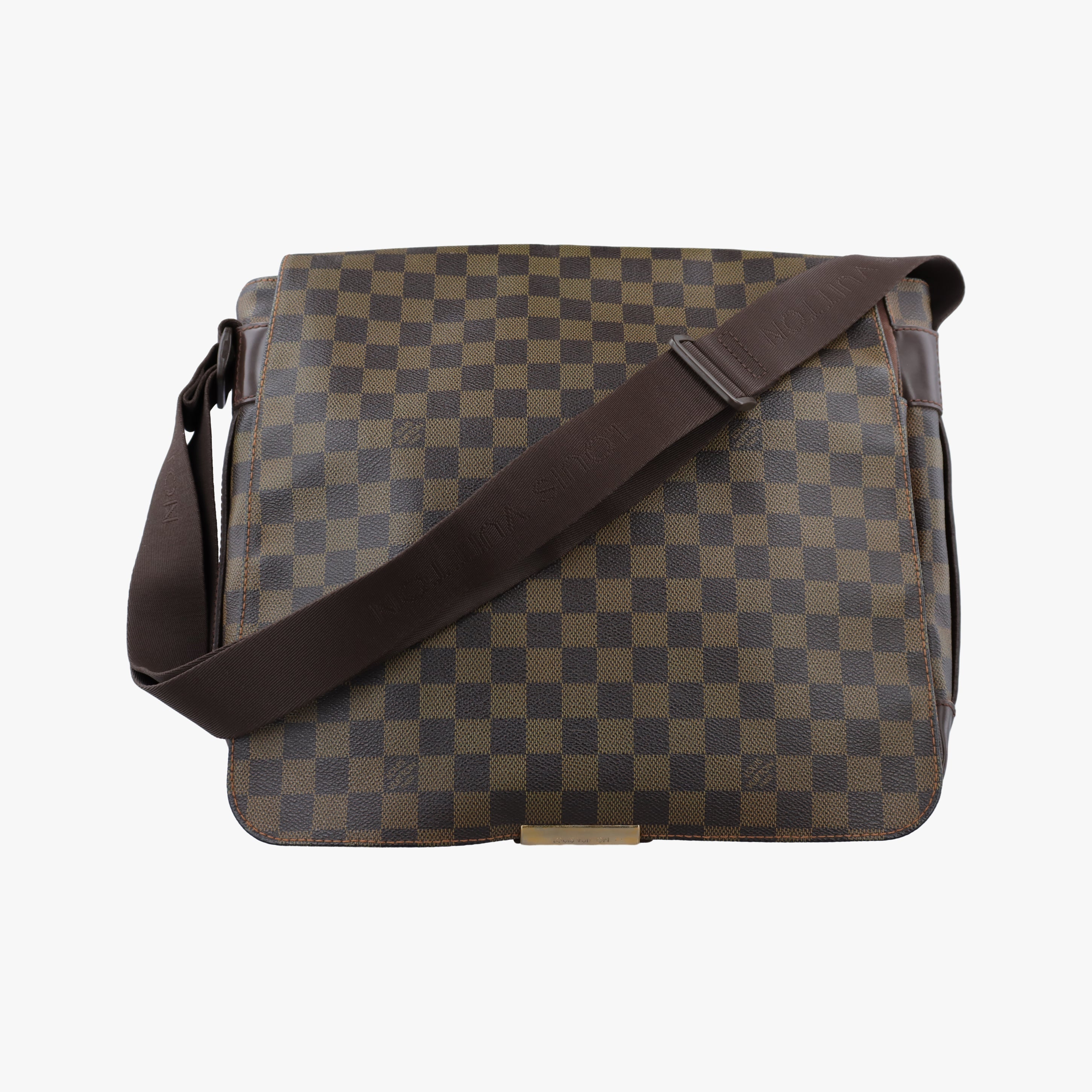 Pre-owned Louis Vuitton Bastille Messenger EBENE Damier Canvas N45258 shoulderbag | stylenewstar
