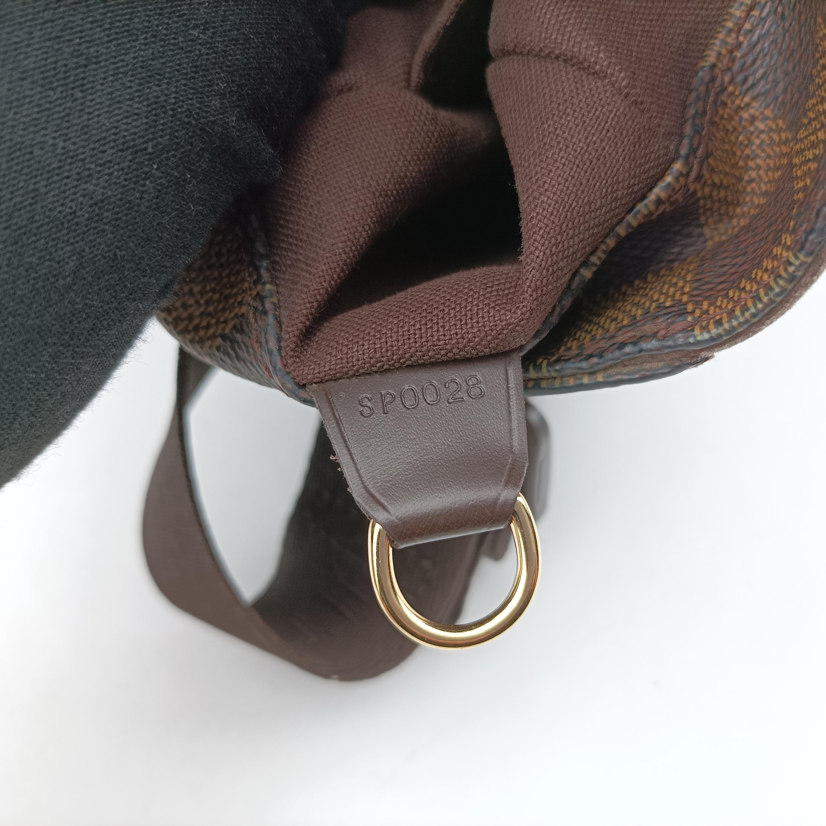Pre-owned Louis Vuitton Bastille Messenger EBENE Damier Canvas N45258 shoulderbag | stylenewstar