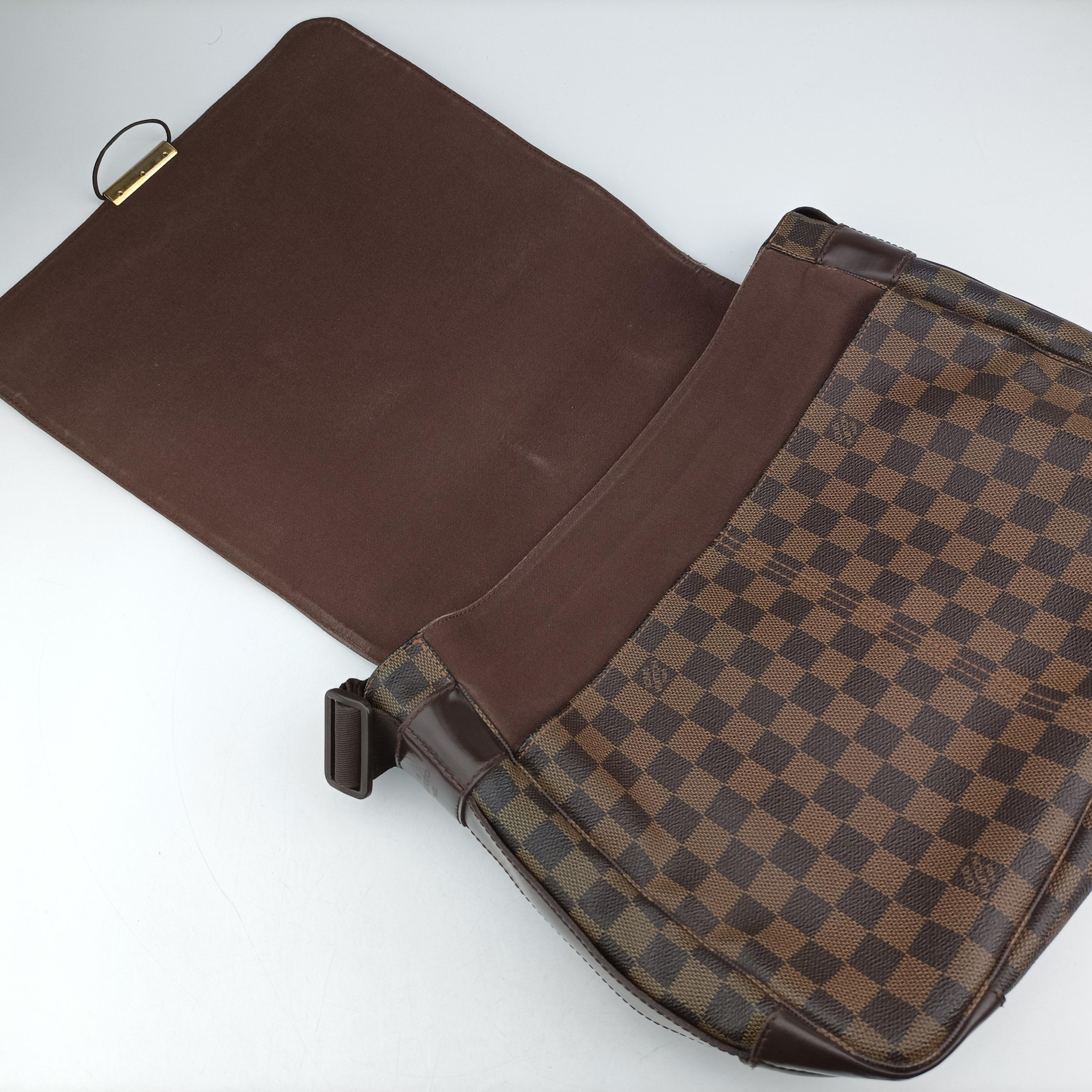 Pre-owned Louis Vuitton Bastille Messenger EBENE Damier Canvas N45258 shoulderbag | stylenewstar