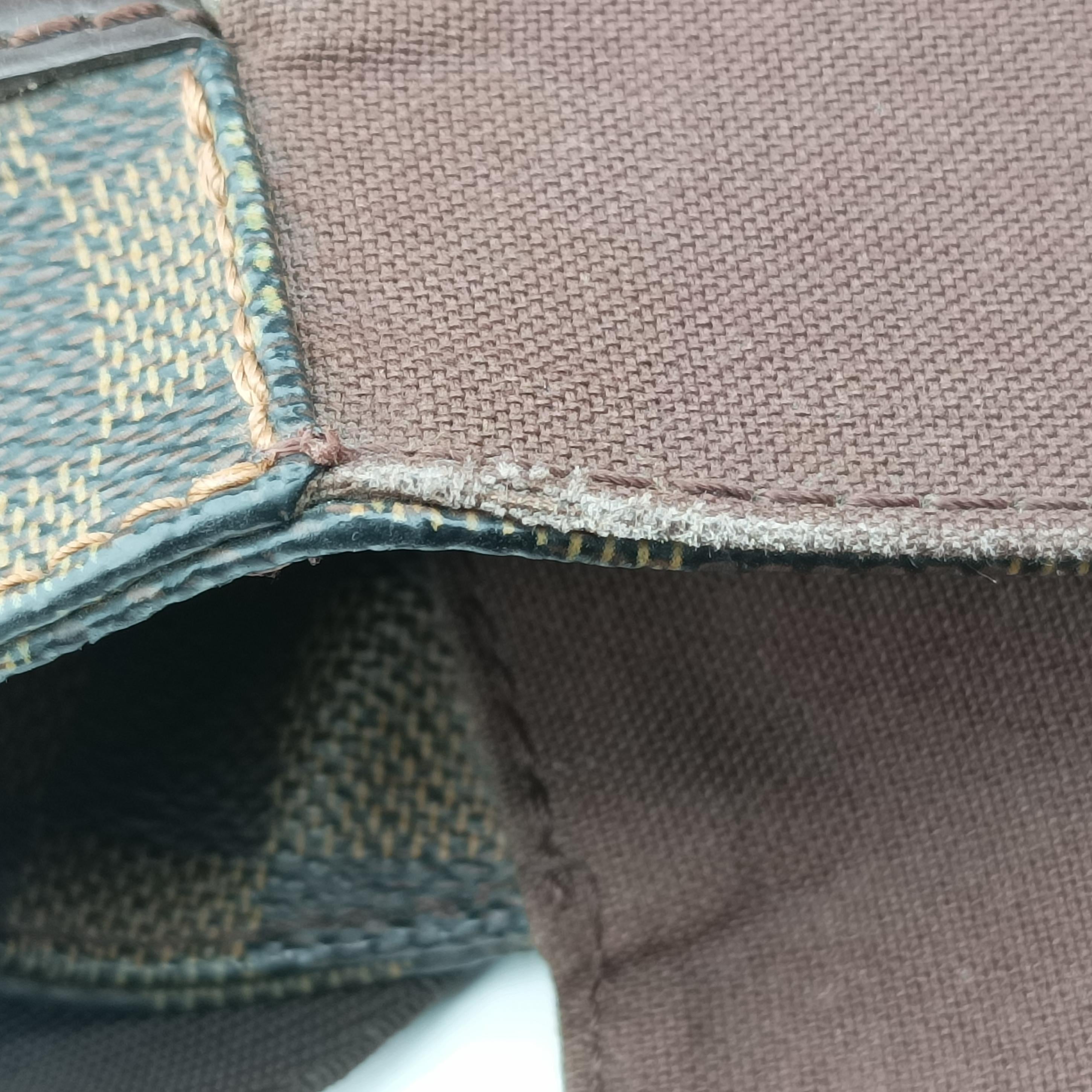 Pre-owned Louis Vuitton Bastille Messenger EBENE Damier Canvas N45258 shoulderbag | stylenewstar
