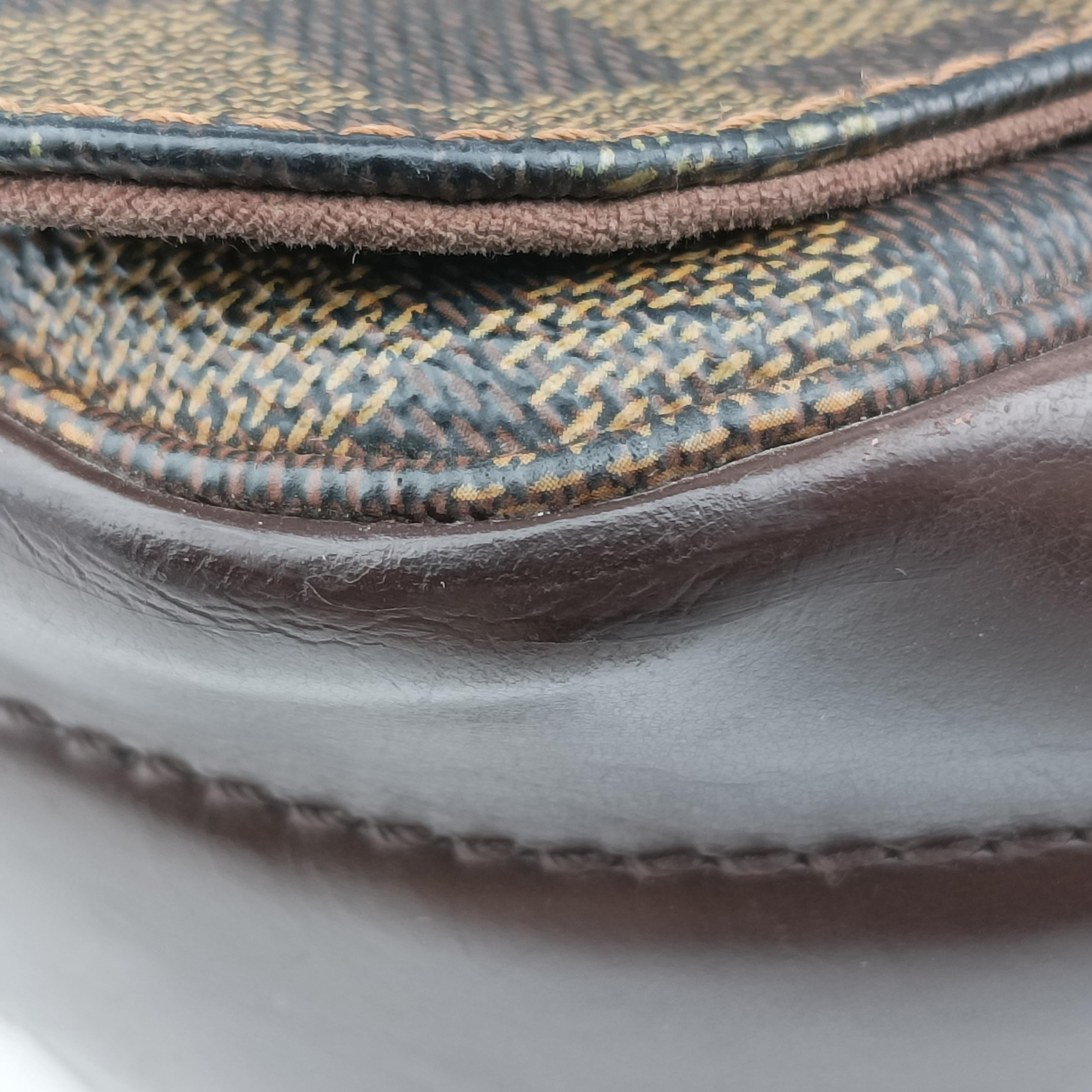 Pre-owned Louis Vuitton Bastille Messenger EBENE Damier Canvas N45258 shoulderbag | stylenewstar