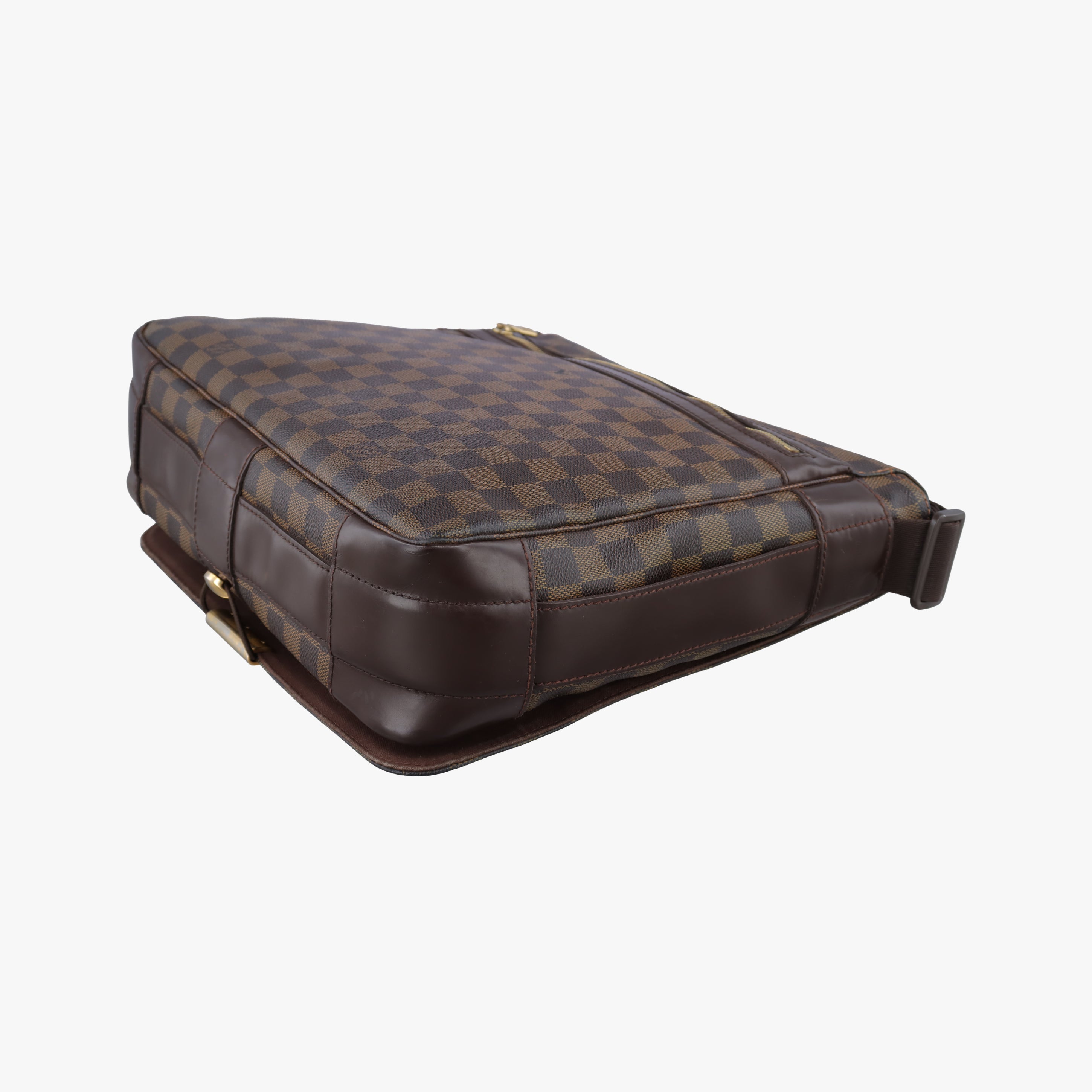 Pre-owned Louis Vuitton Bastille Messenger EBENE Damier Canvas N45258 shoulderbag | stylenewstar