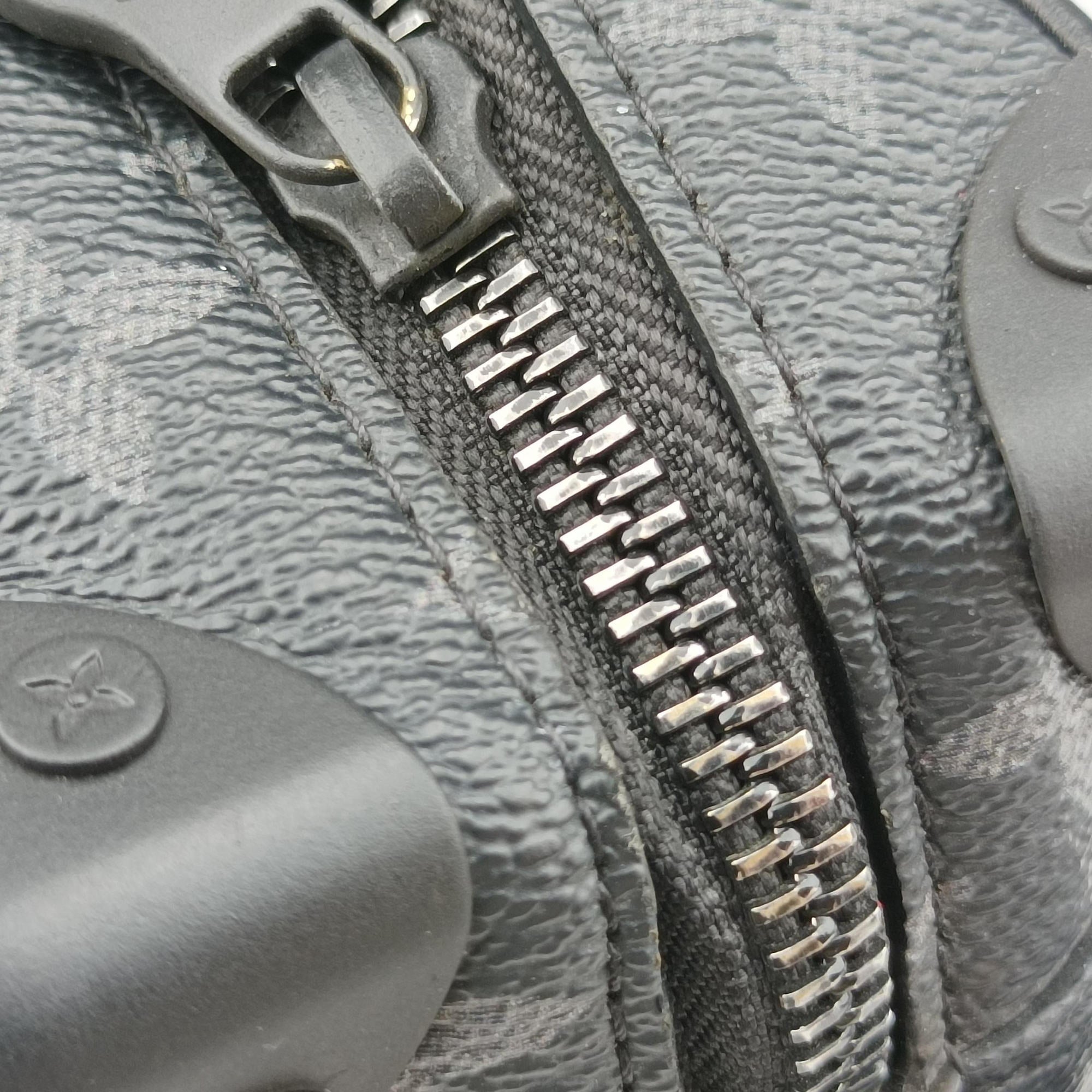 Pre-owned Louis Vuitton Mini Soft Trunk Foliage Black×Multicolour Monogram Eclipse M44480 shoulderbag | stylenewstar