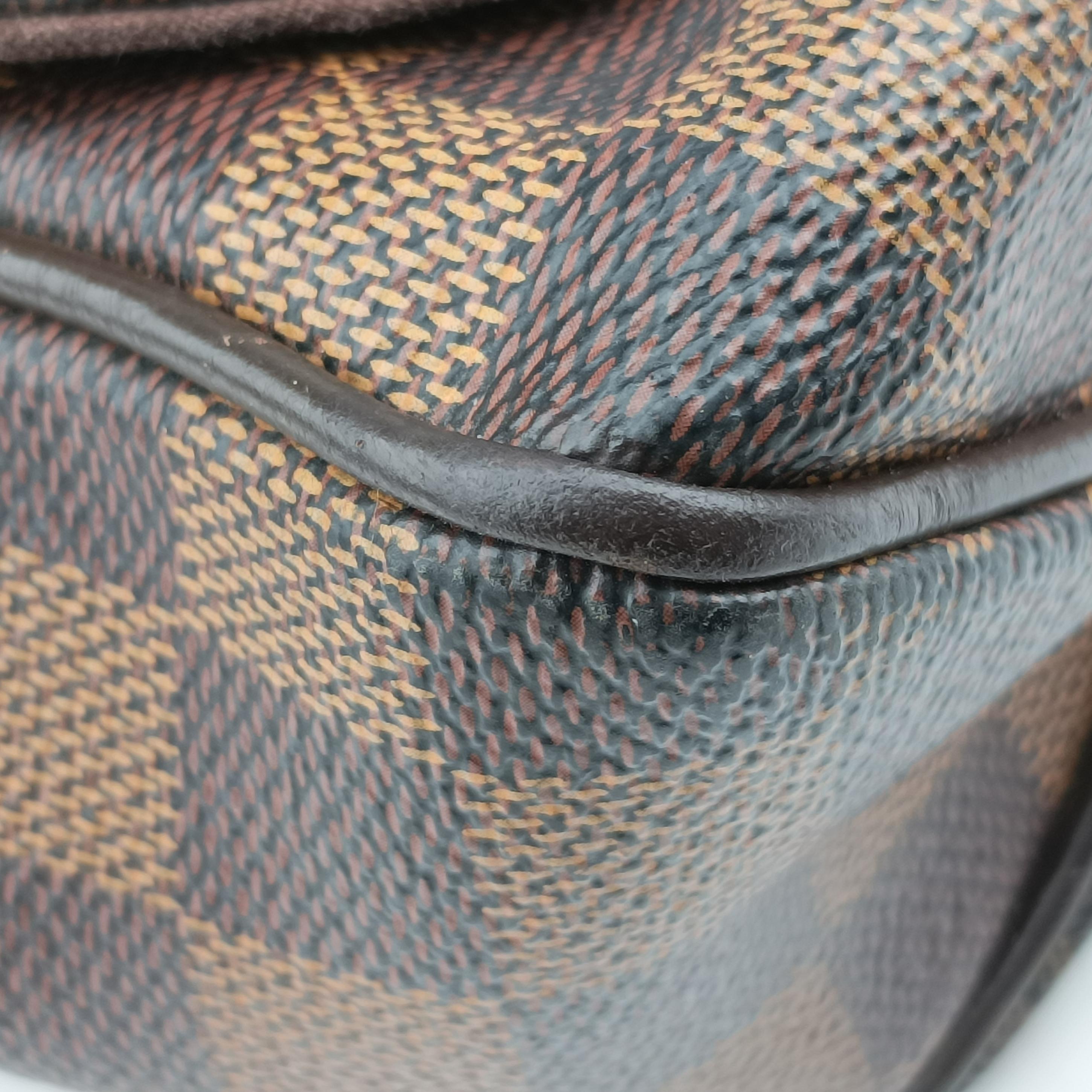 Pre-owned Louis Vuitton District MM EBENE Damier Canvas N41212 shoulderbag | stylenewstar