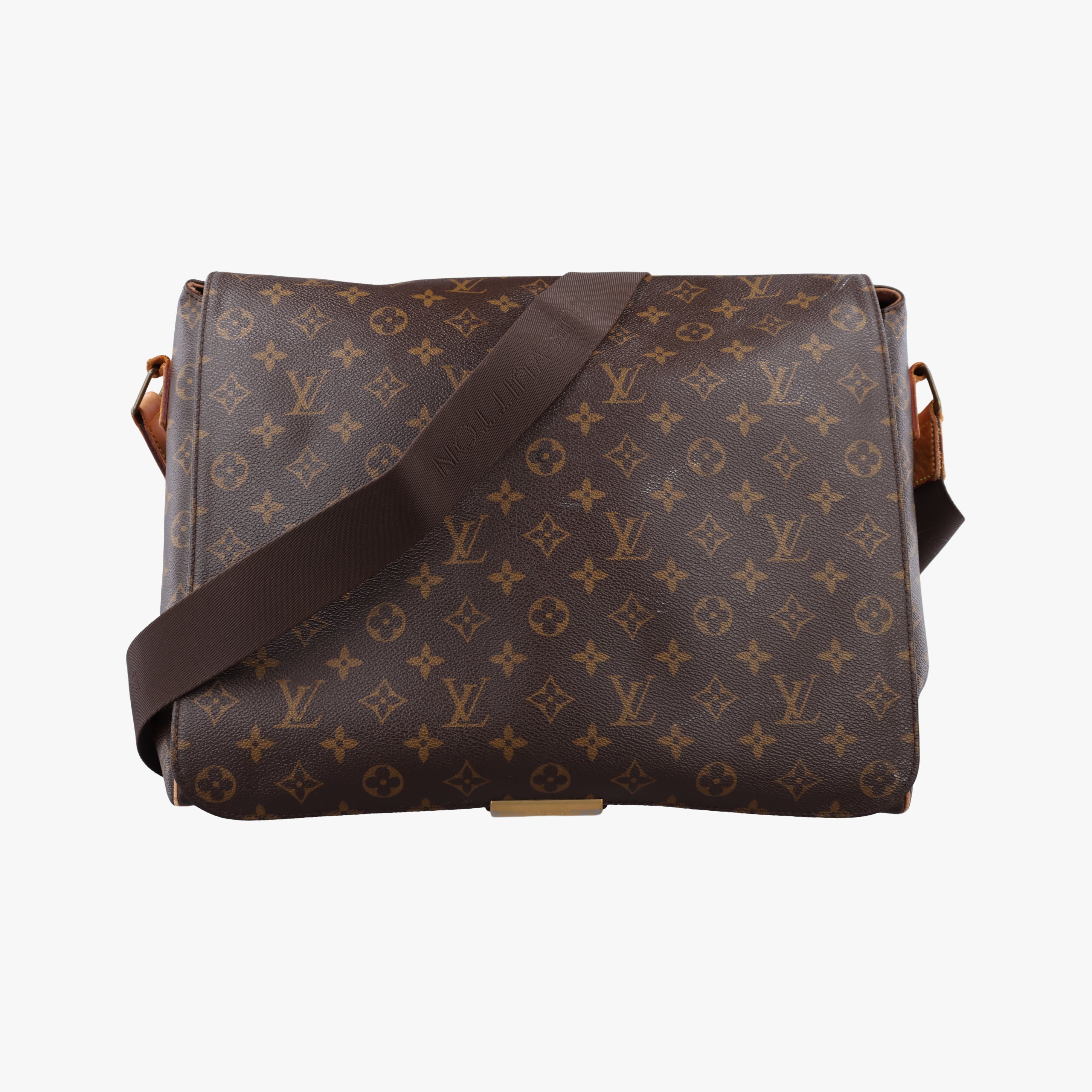 Pre-owned Louis Vuitton ABBESSES brown Monogram Canvas M45257 shoulderbag | stylenewstar